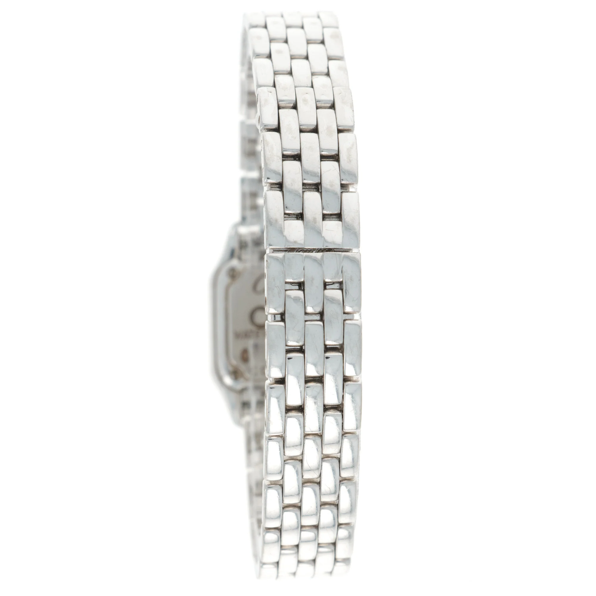 Cartier White Gold Panthere Mini Watch - Image 4