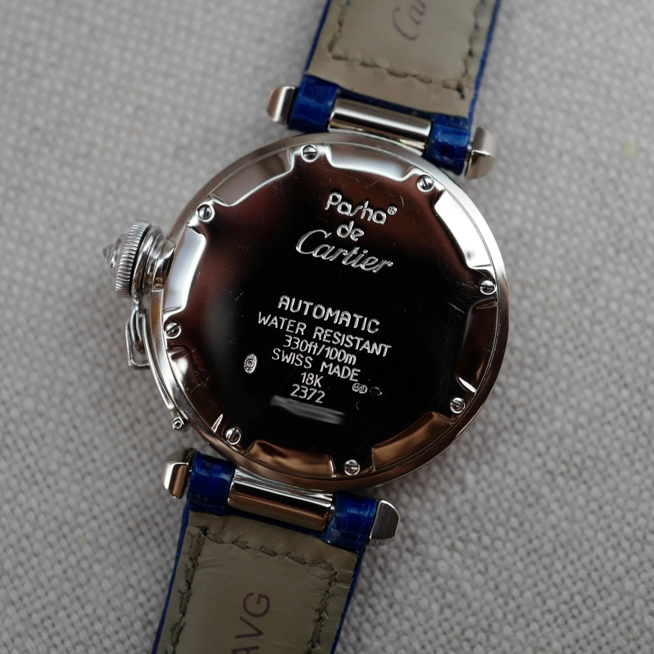 Cartier White Gold Pasha de Classique Ref. 2372 - Image 4