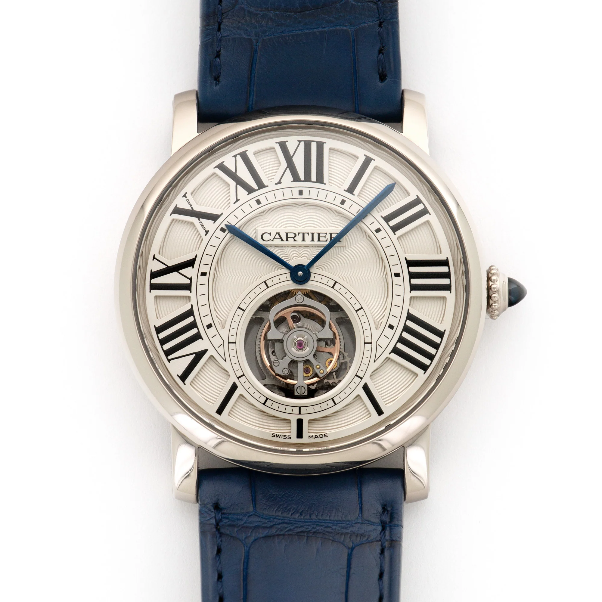 Cartier White Gold Rotonde de Cartier Flying Tourbillon Watch