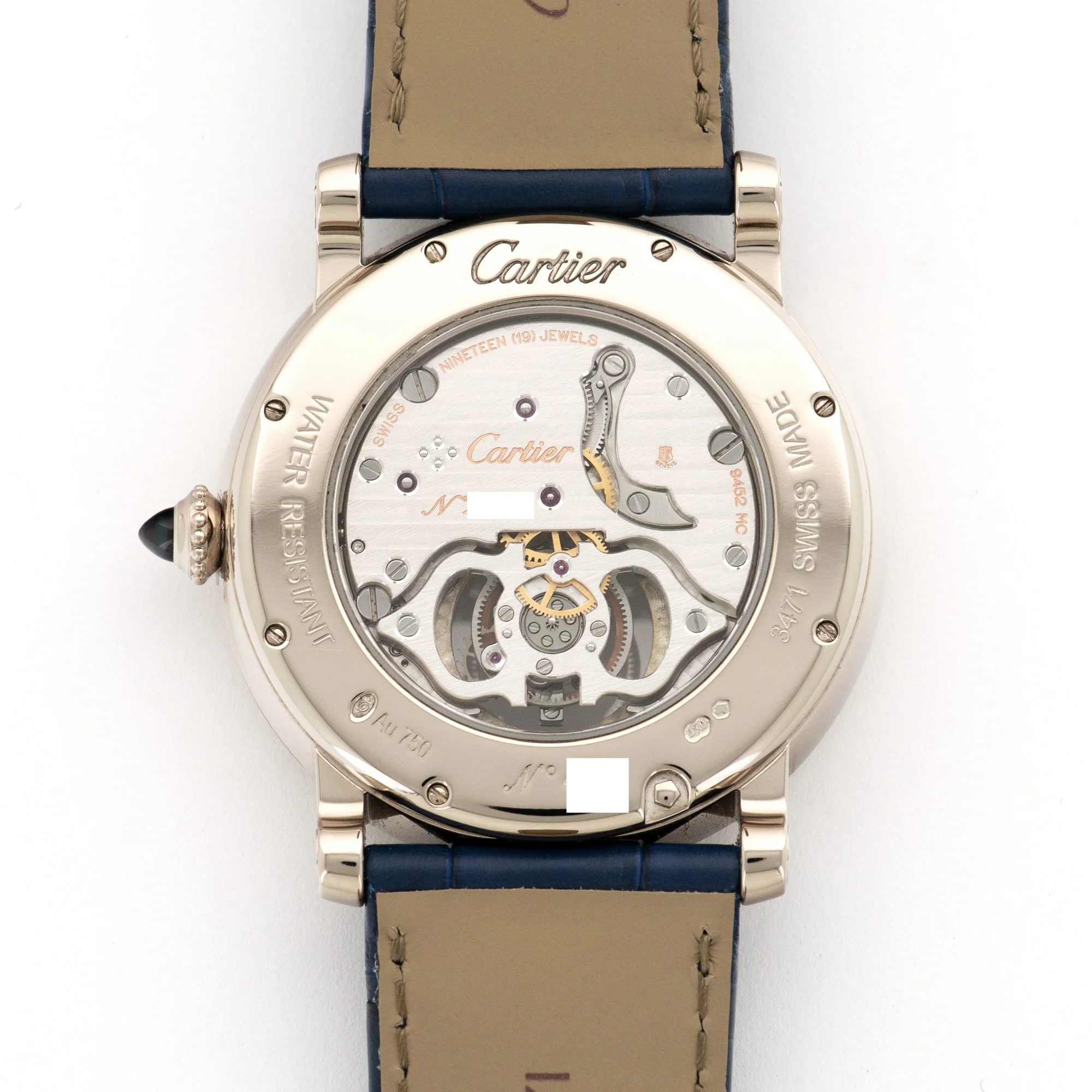 Cartier White Gold Rotonde de Cartier Flying Tourbillon Watch - Image 4