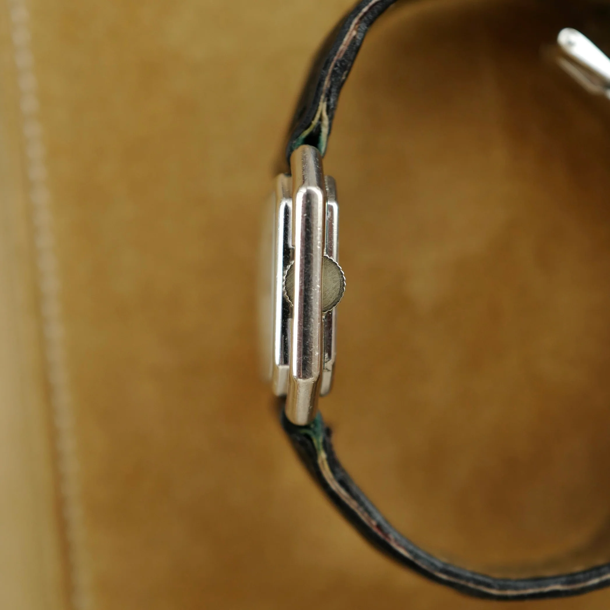 Cartier White Gold Tank Ceinture Watch (New Arrival) - Image 3