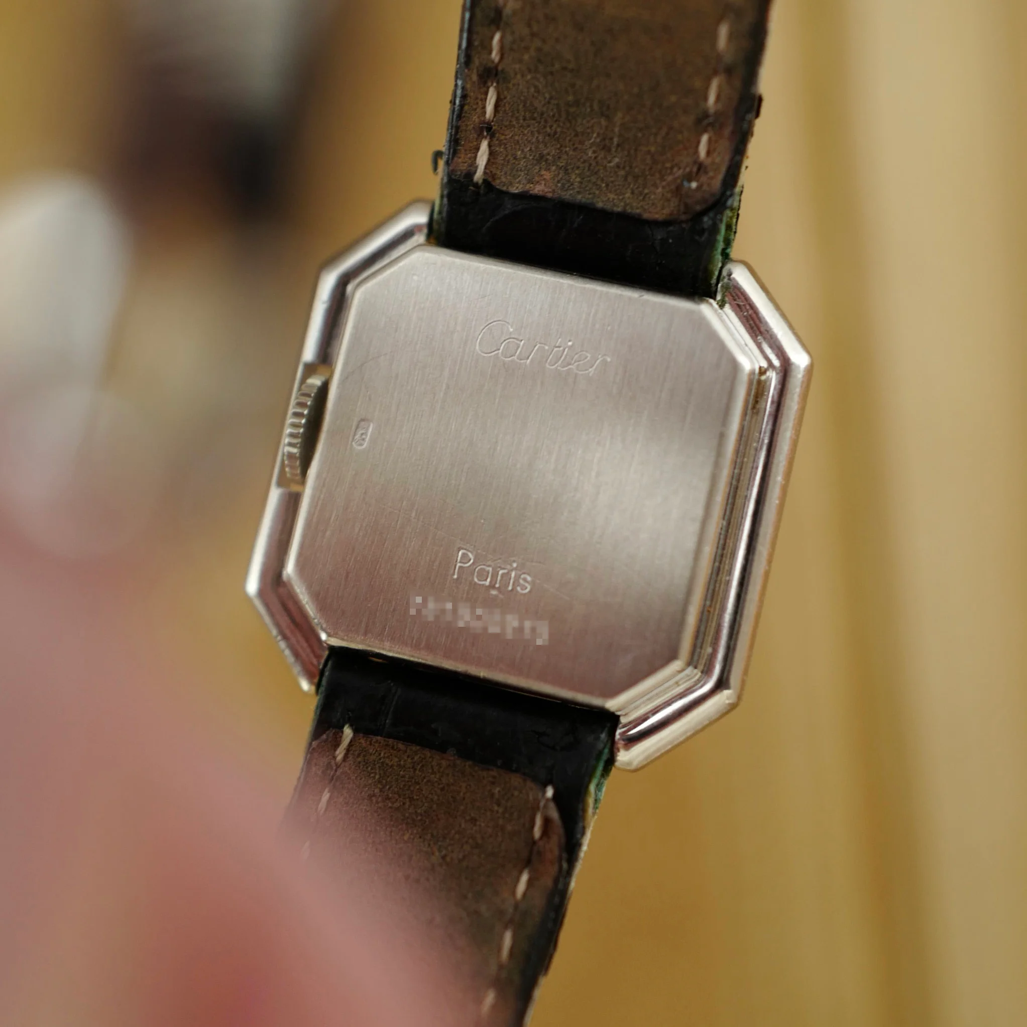Cartier White Gold Tank Ceinture Watch (New Arrival) - Image 4