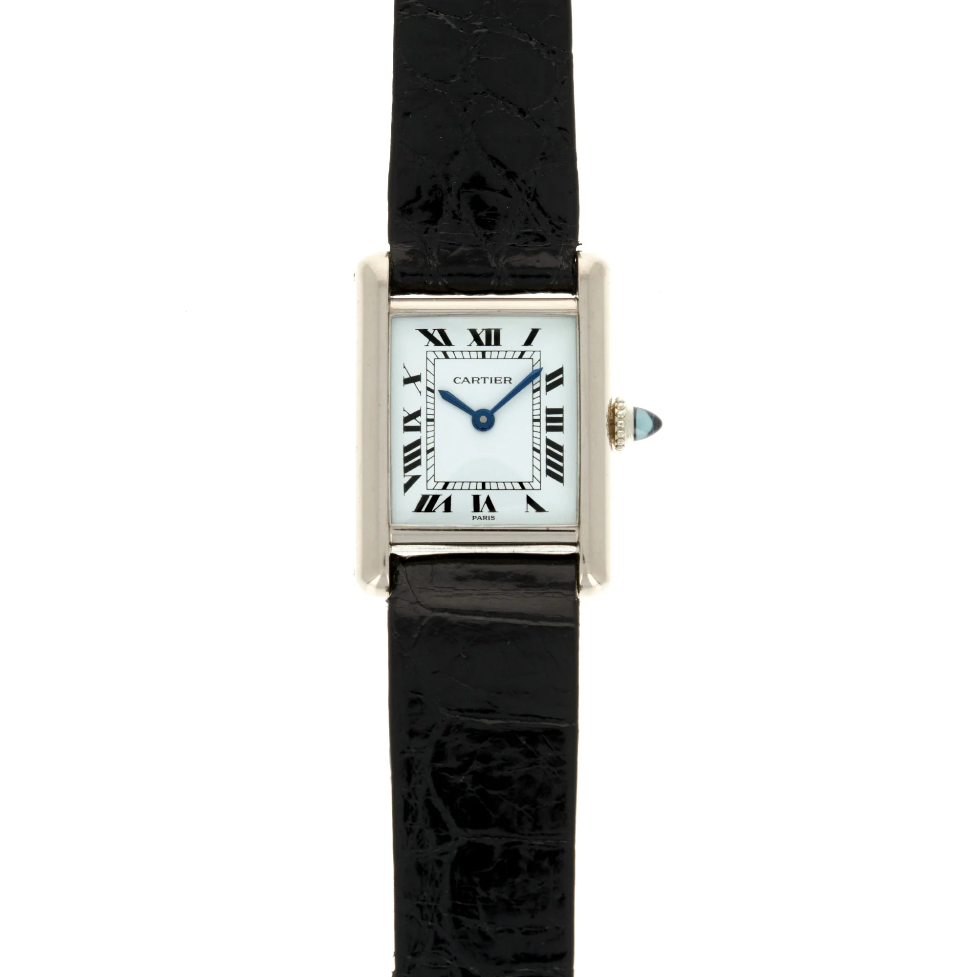 Cartier White Gold Tank Louis