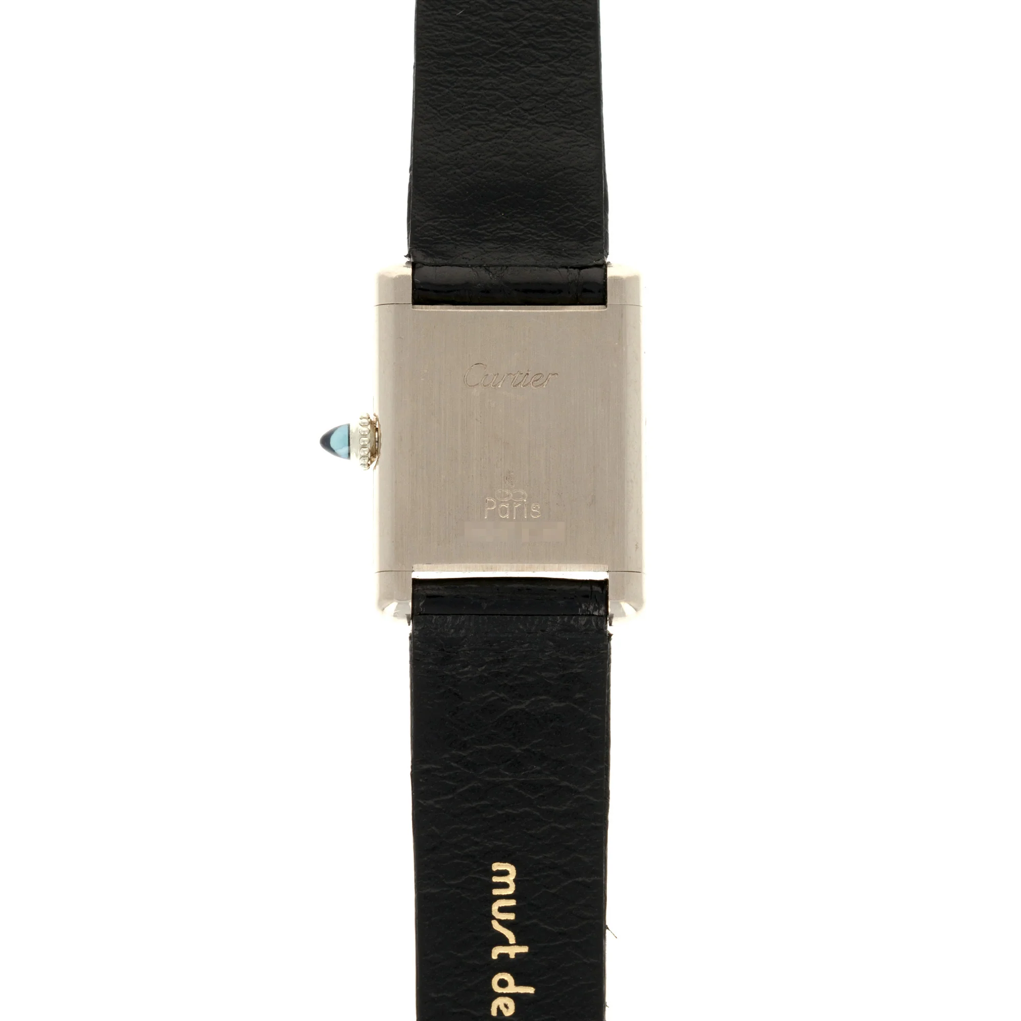 Cartier White Gold Tank Louis - Image 3