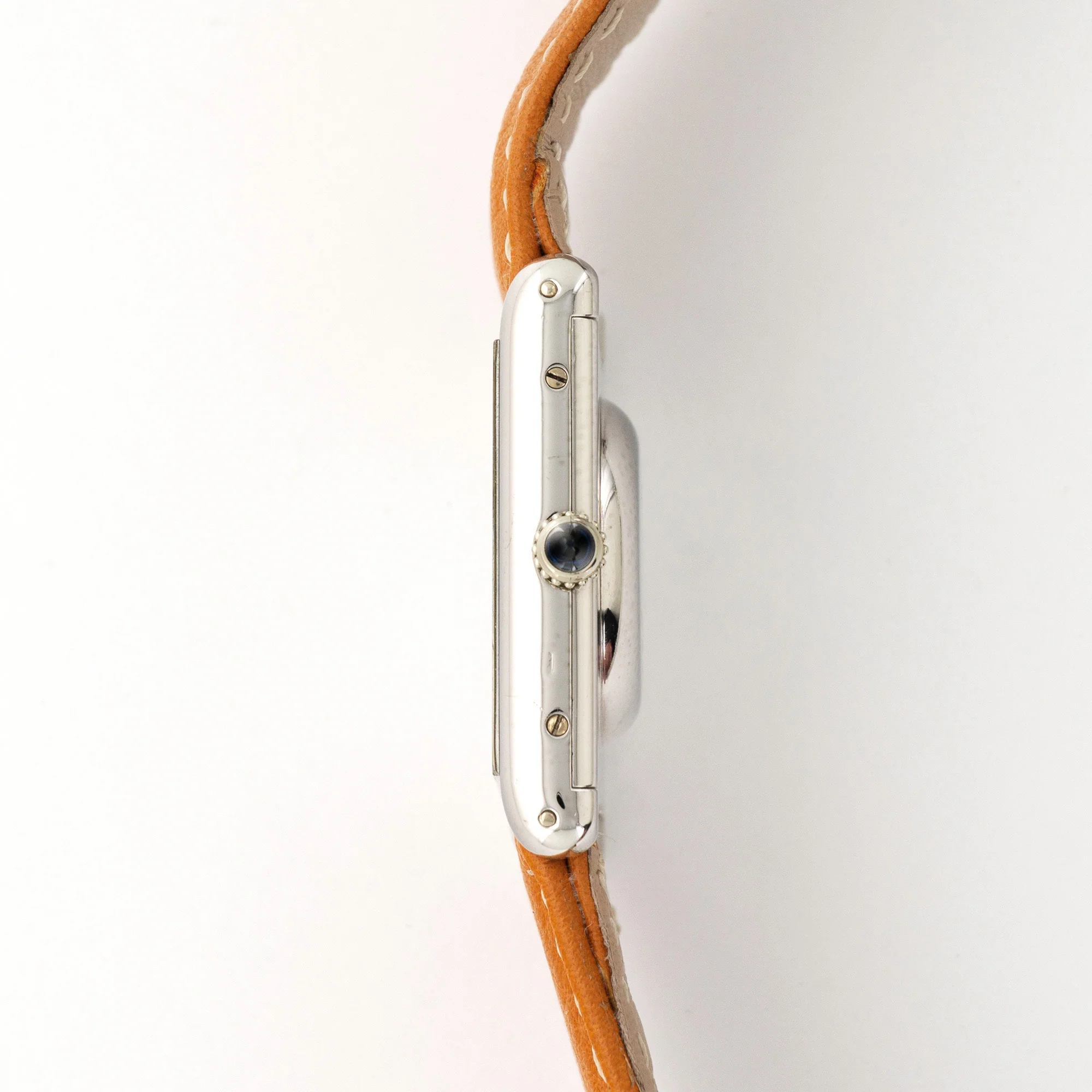 Cartier White Gold Tank XL Automatique Watch - Image 3