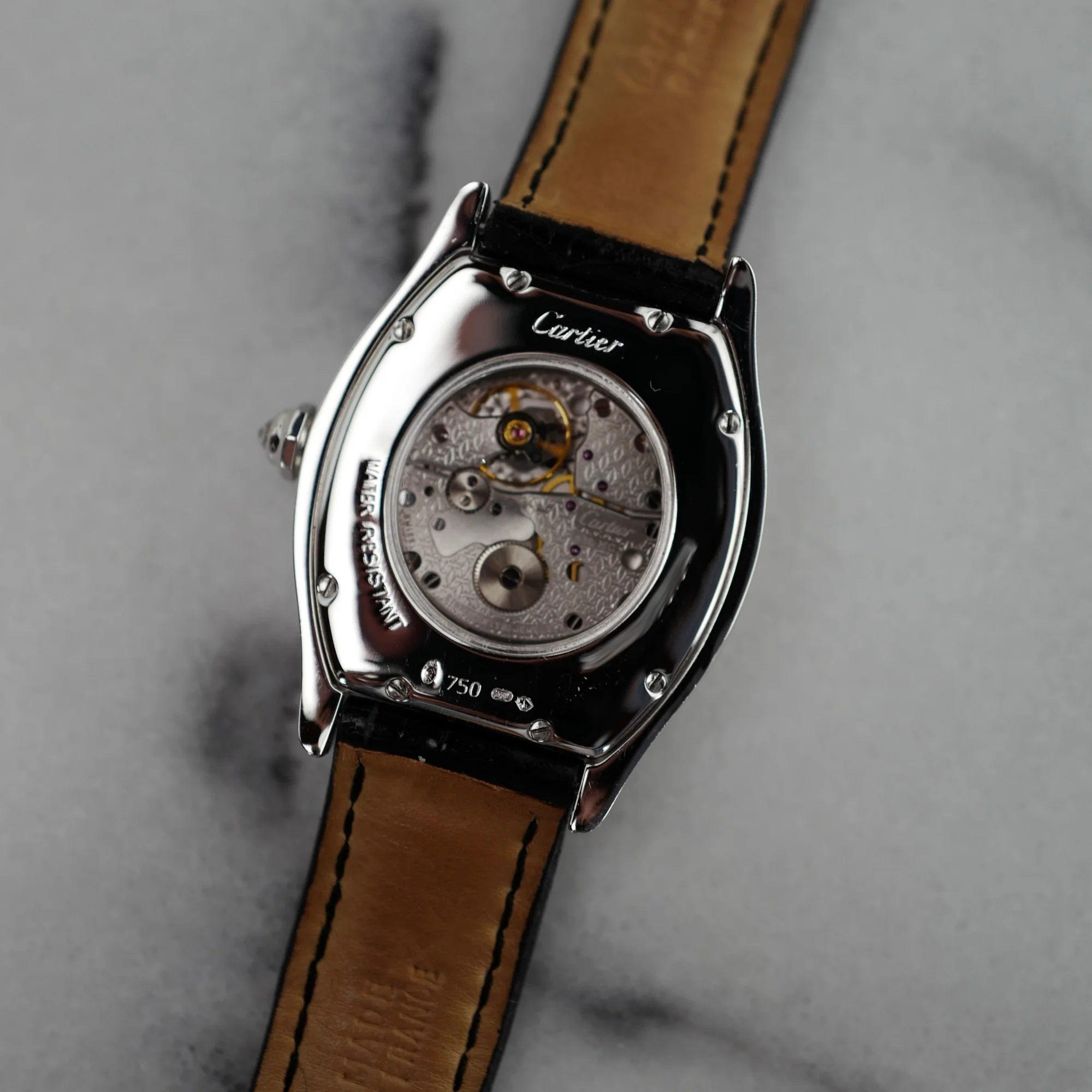 Cartier White Gold Tortue Ref. WGTO0003 with Original Baguette Diamonds - Image 7