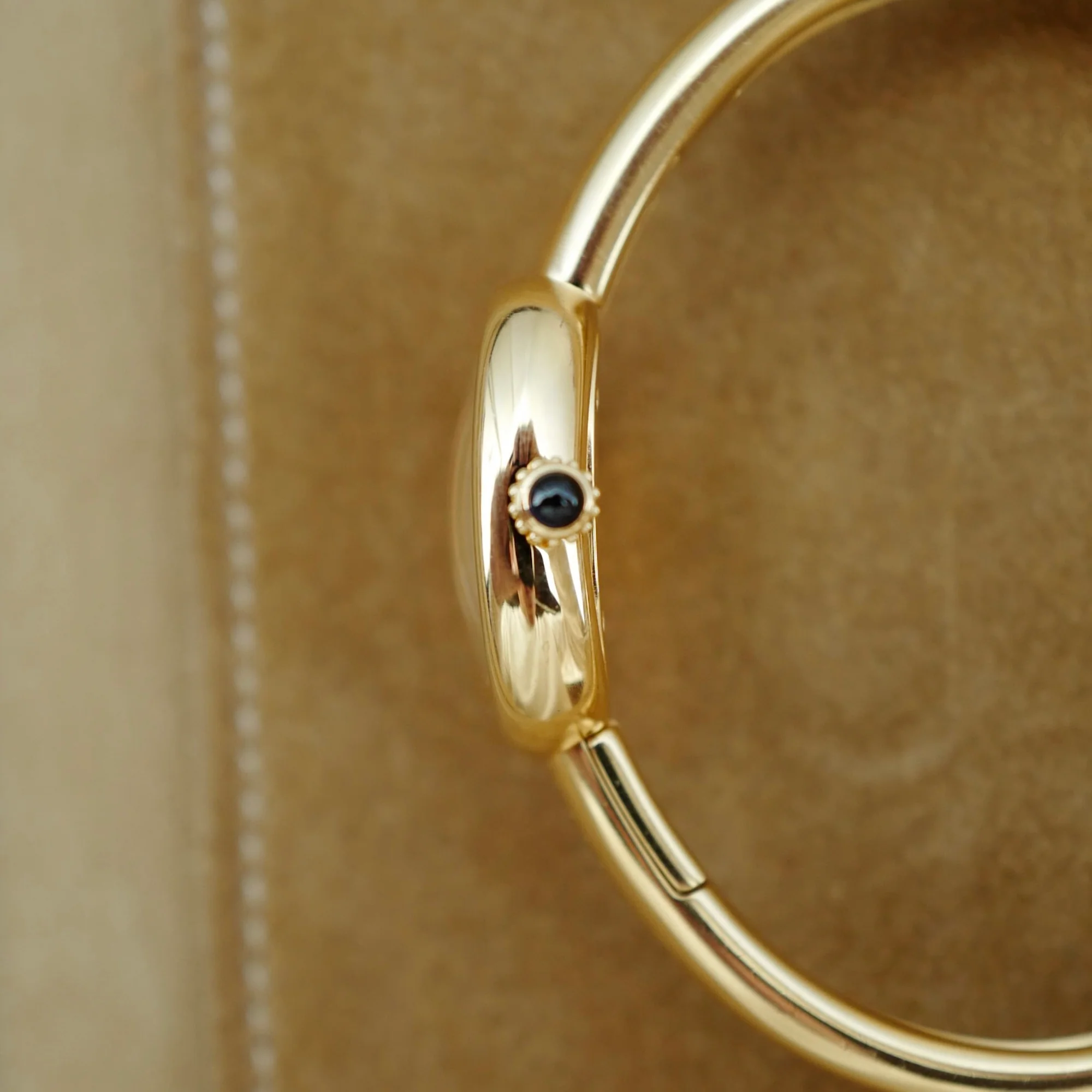 Cartier Yellow Gold Baignoire Bangle Watch Ref. WGBA0021 - Image 5