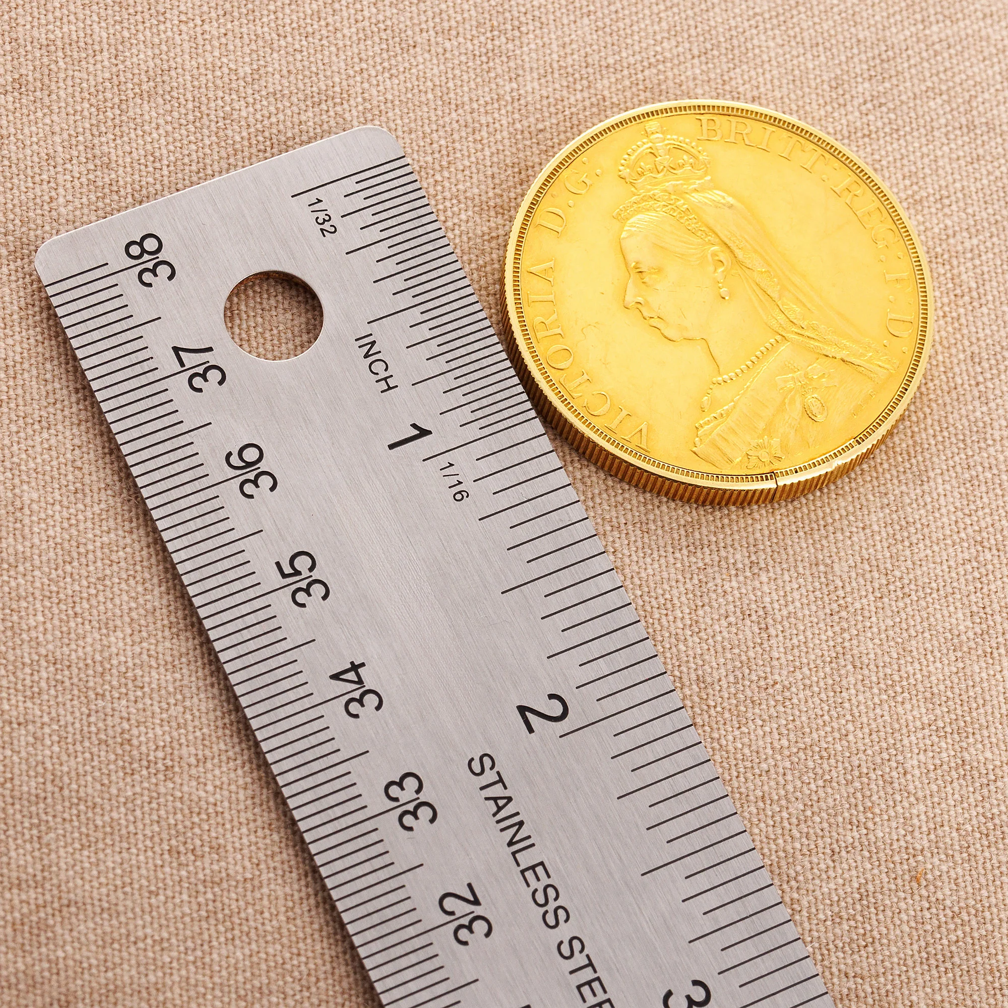 Cartier Yellow Gold Coin Watch in Original Box, Circa 1930 - Image 4