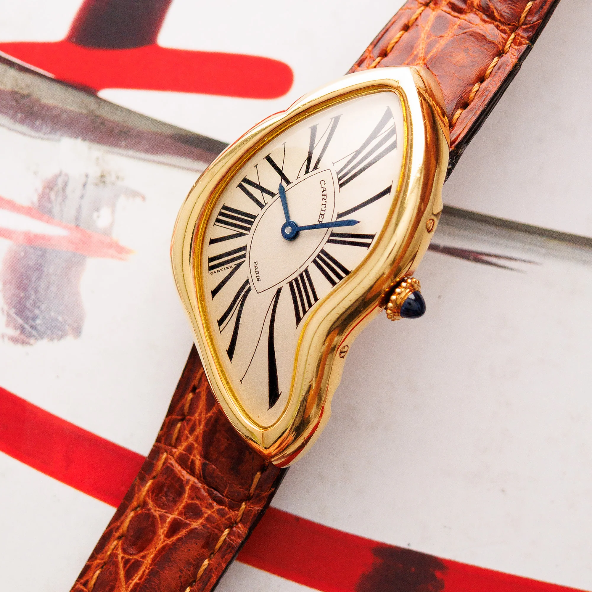 Cartier Yellow Gold Crash, 1991 Paris Edition - Image 3