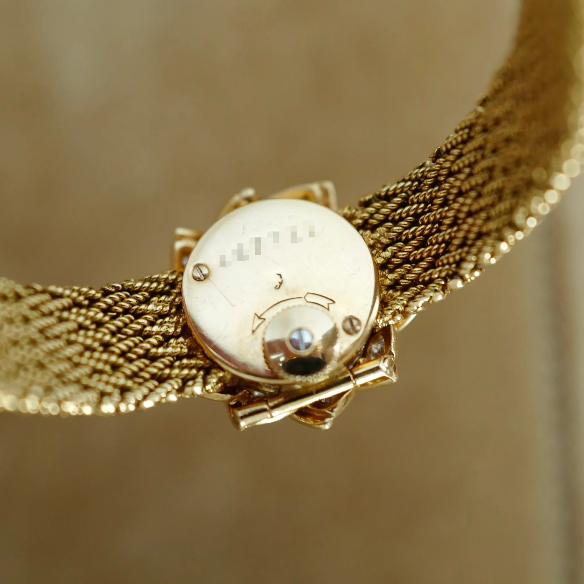 Cartier Yellow Gold Diamond Cover Watch - Image 5