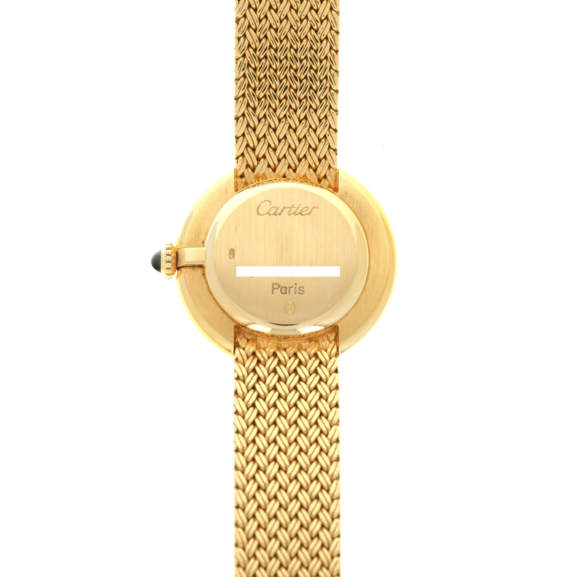 Cartier Yellow Gold Gondole Bracelet Watch - Image 4