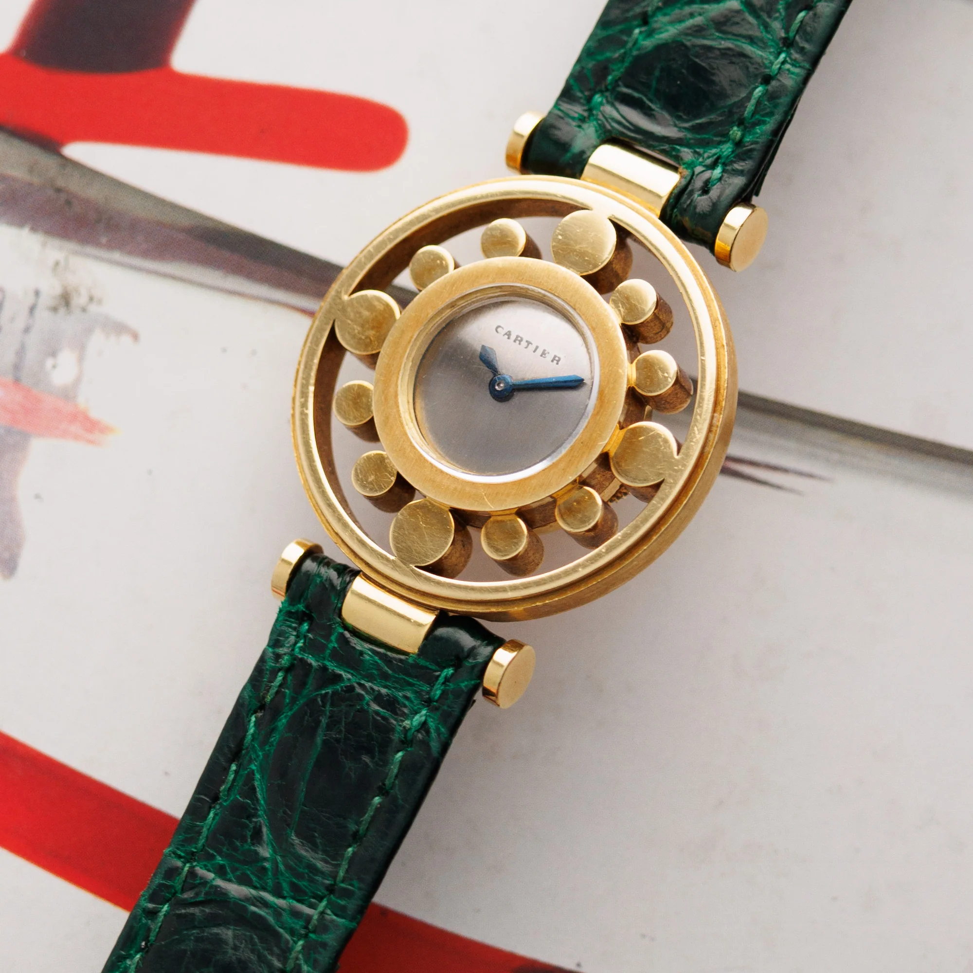 Cartier Yellow Gold Helm Gouvernail Watch - Image 2