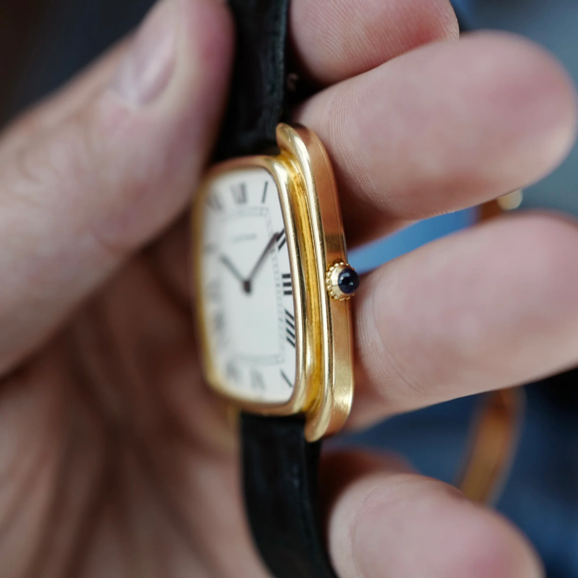 Cartier Yellow Gold Jumbo Gondole Watch Ref. 97050 - Image 4