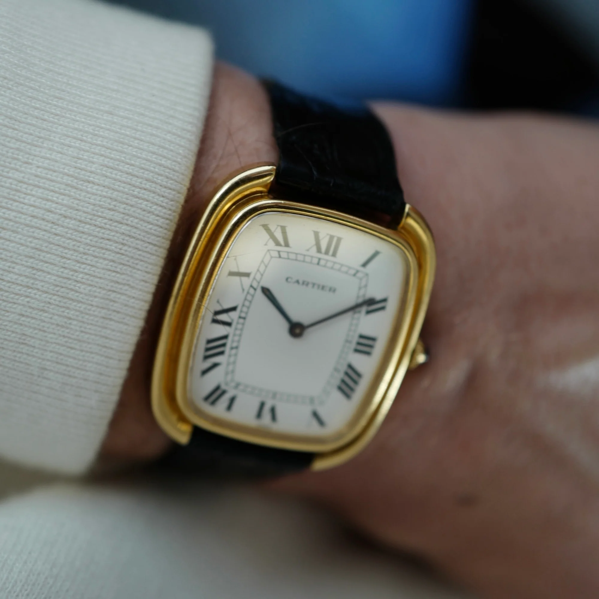Cartier Yellow Gold Jumbo Gondole Watch Ref. 97050 - Image 7