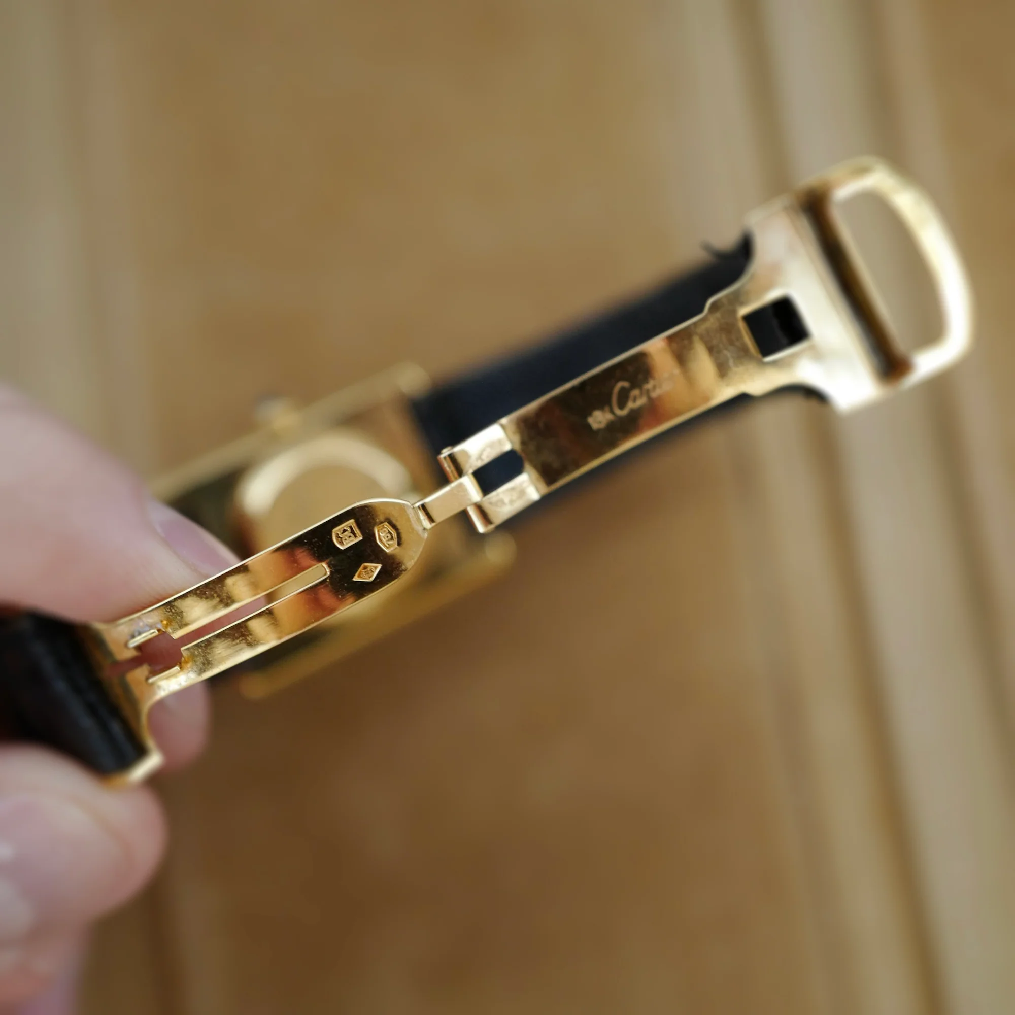 Cartier Yellow Gold Jumbo Tank Automatic Ref. 17011 - Image 5