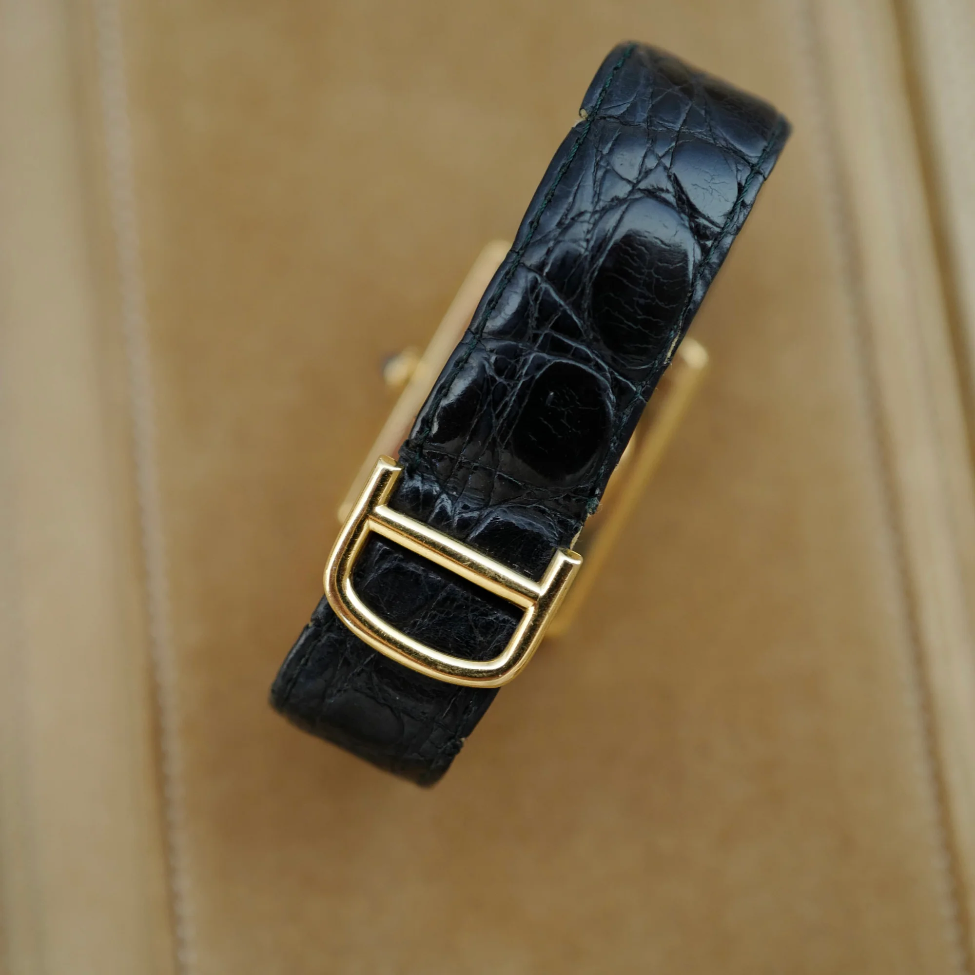 Cartier Yellow Gold Jumbo Tank Automatic Ref. 17011 - Image 6