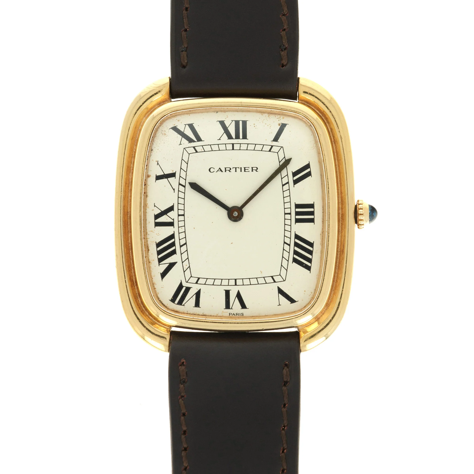 Cartier Yellow Gold Jumbo Tank Gondole Watch