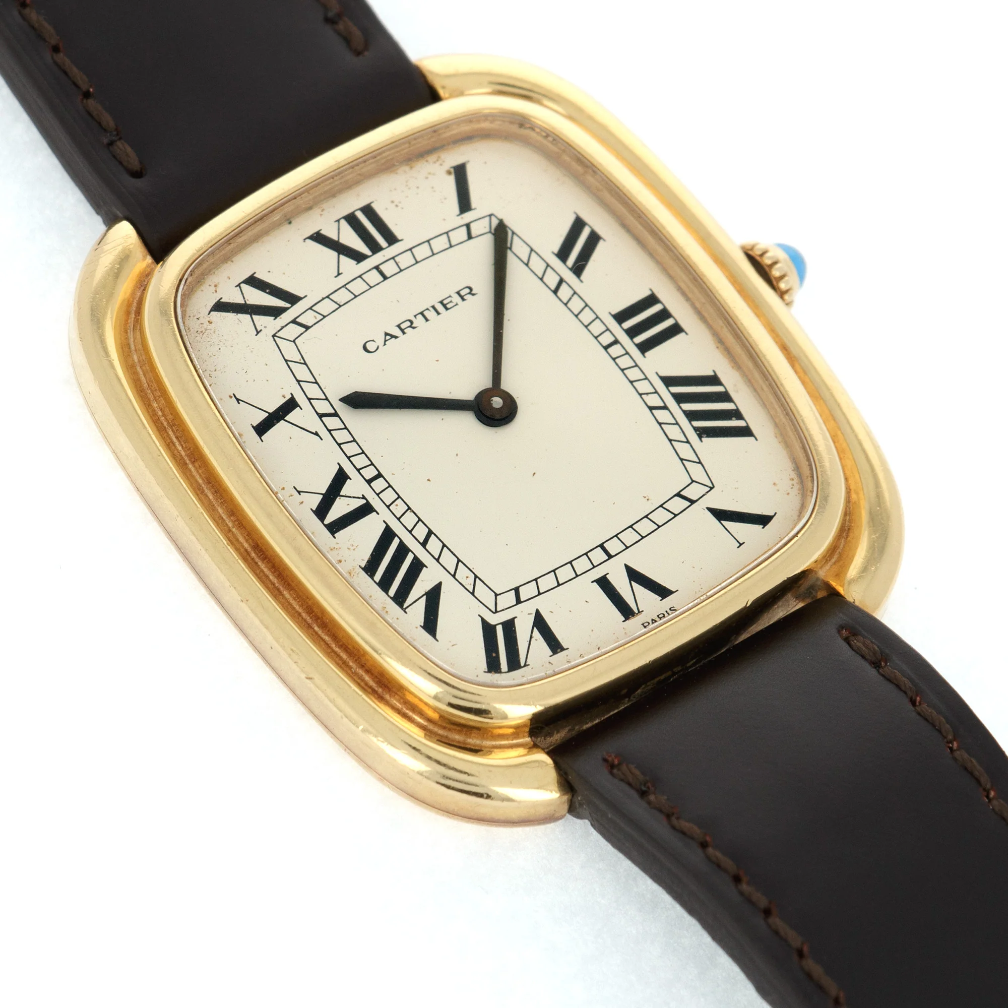 Cartier Yellow Gold Jumbo Tank Gondole Watch - Image 3