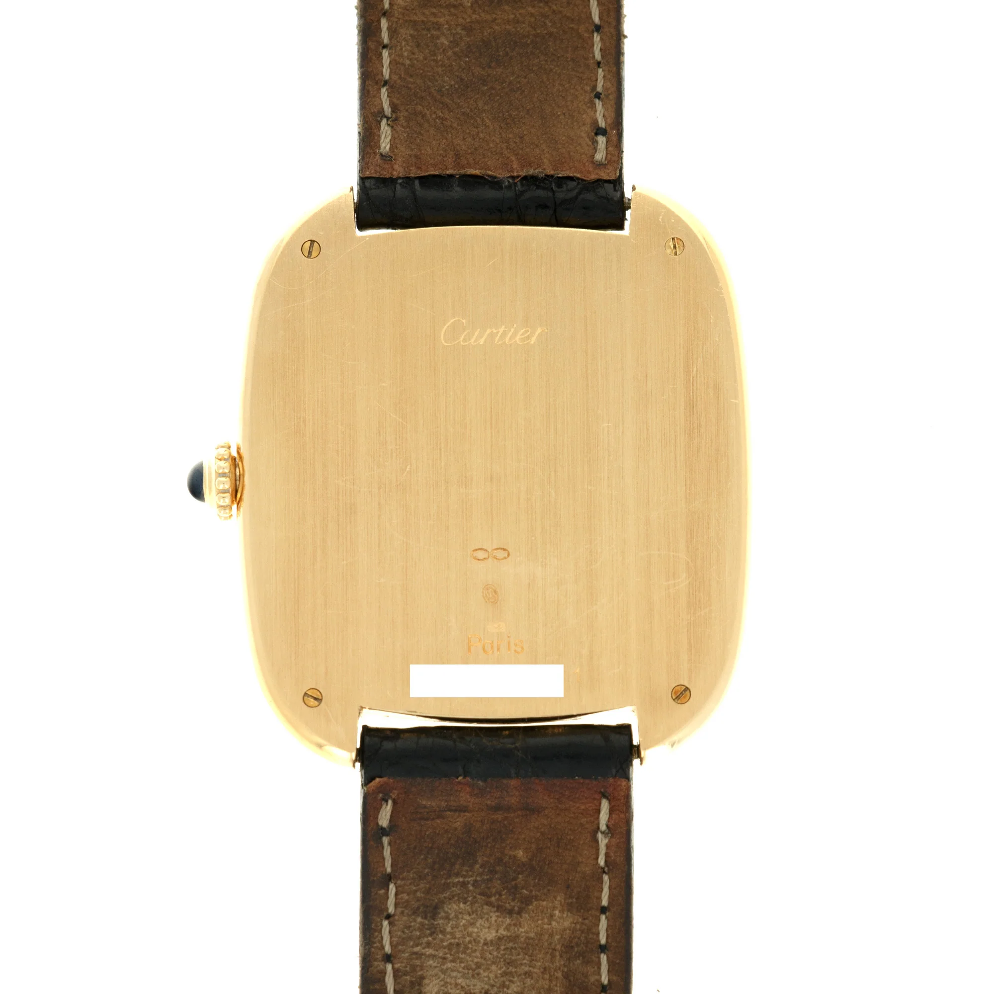Cartier Yellow Gold Jumbo Tank Gondole Watch - Image 4