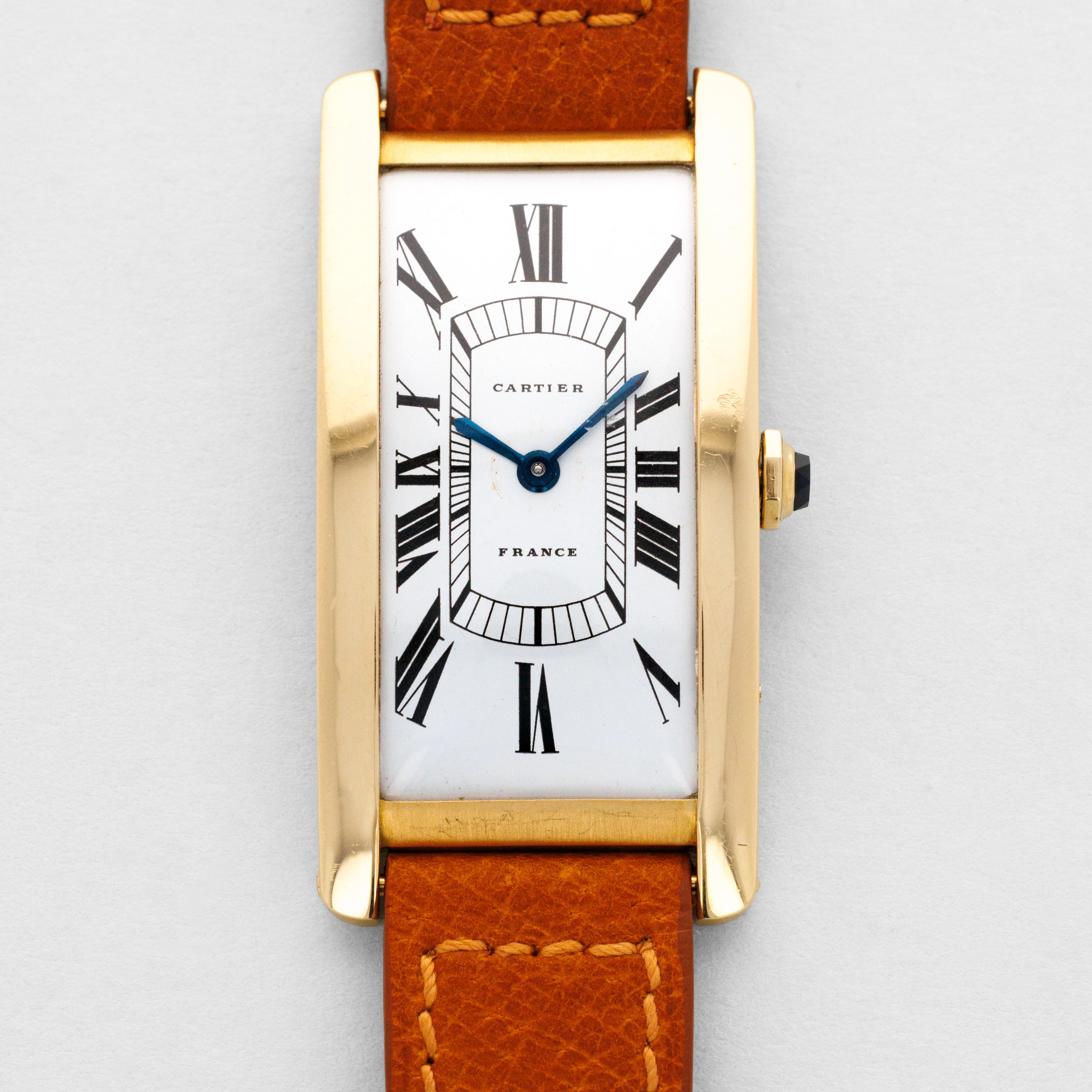 Cartier Yellow Gold Large Tank Cintree, Circa 1960s