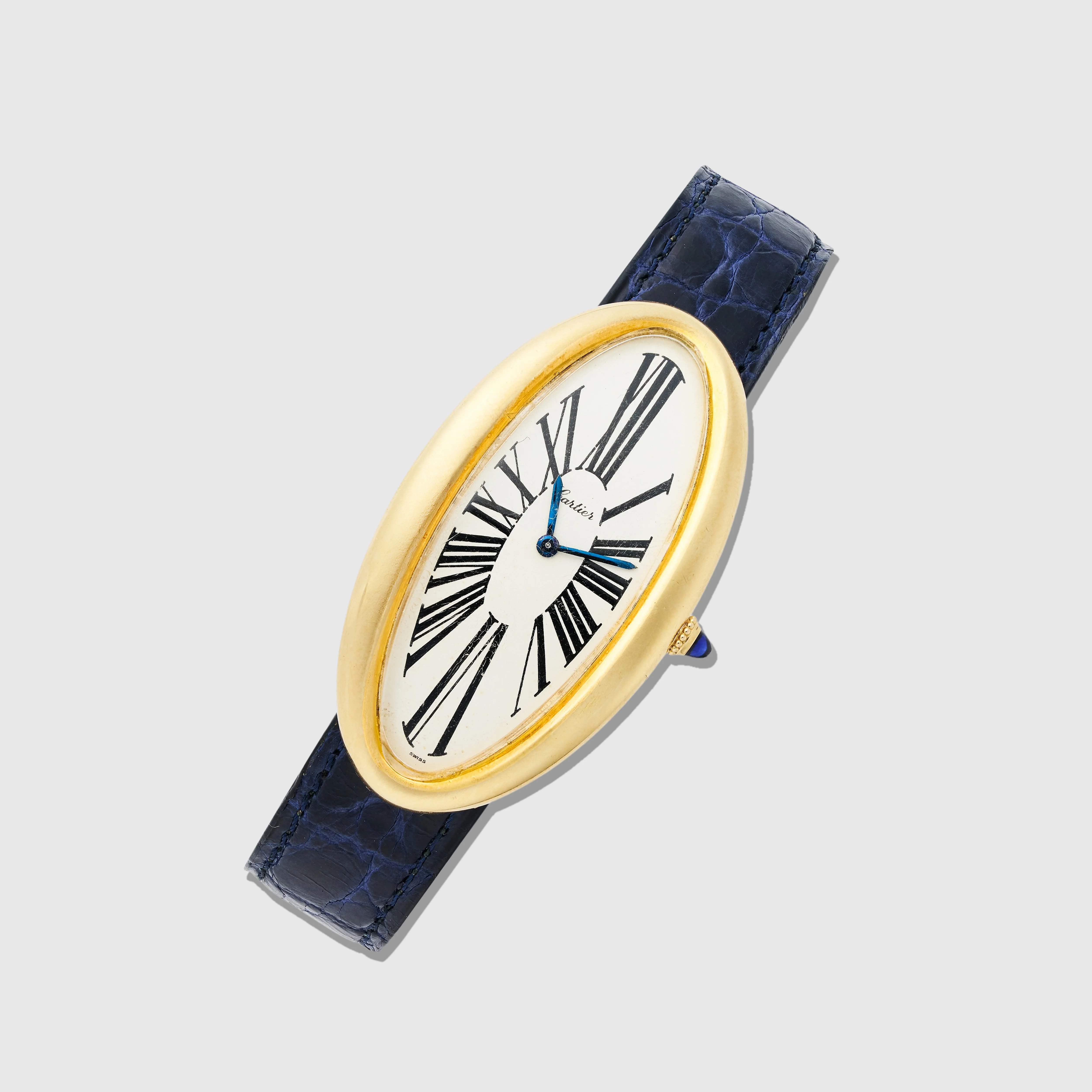Cartier Yellow Gold Maxi Oval Watch, 1967 - Image 2