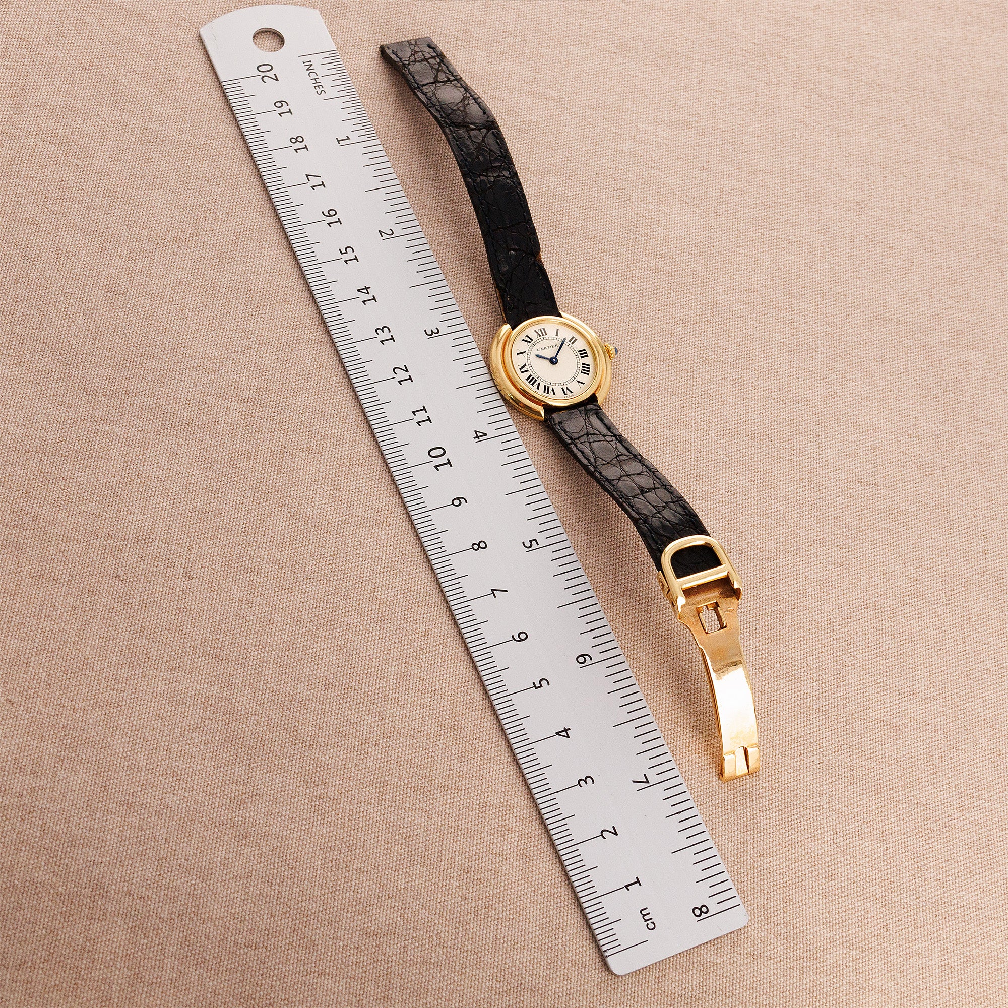 Cartier Yellow Gold Mechanical Paris Vendome - Image 5