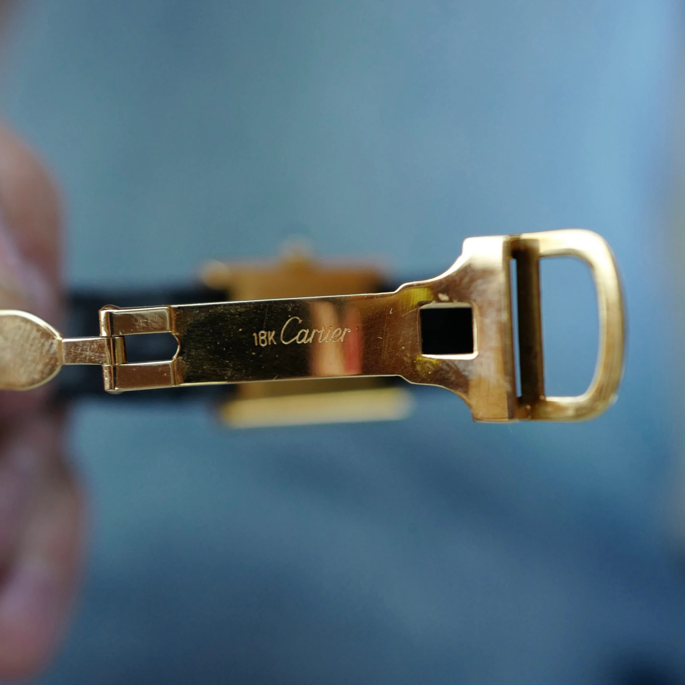Cartier Yellow Gold Mechanical Tank (New Arrival) - Image 5