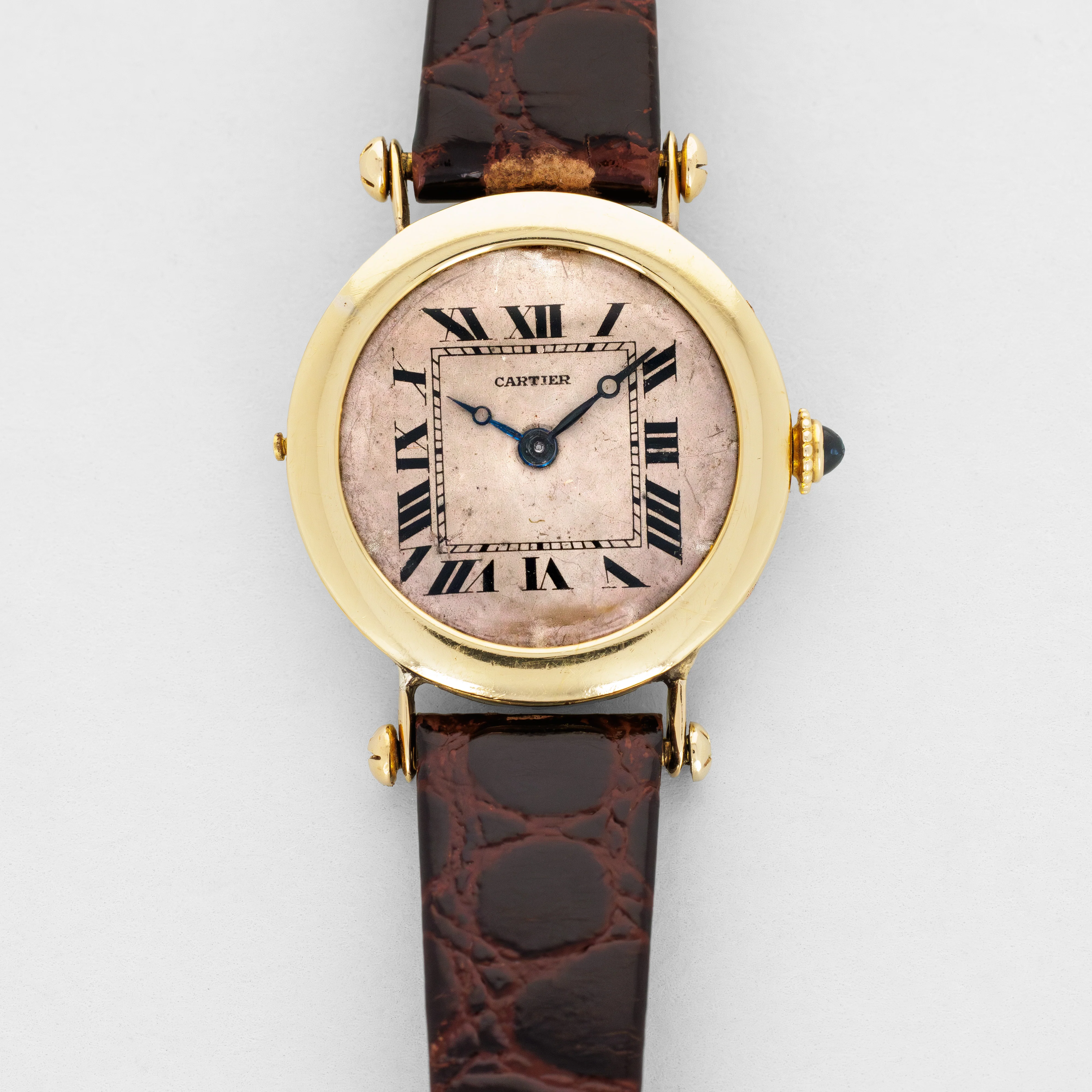 Cartier Yellow Gold Officers Watch, 1910