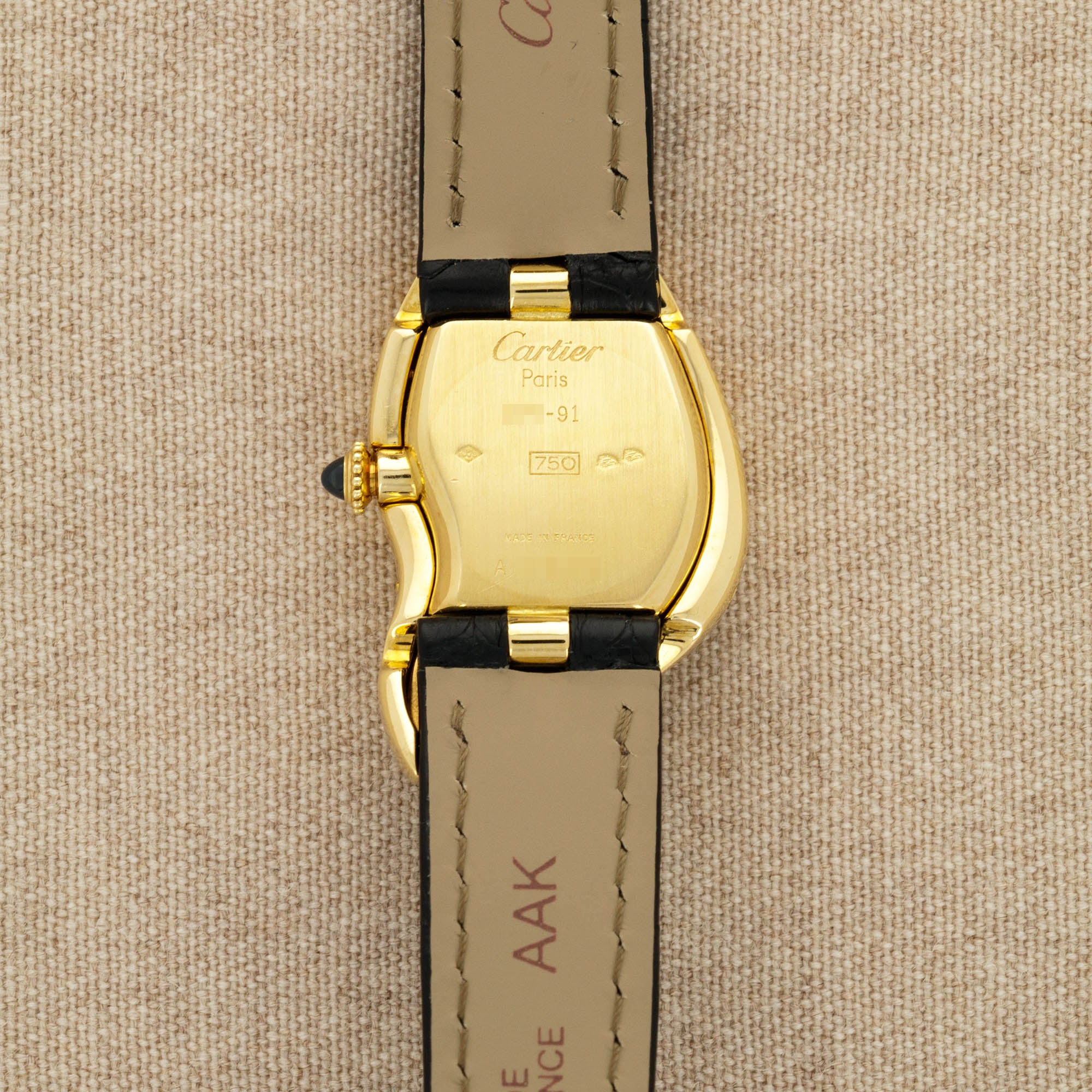 Cartier Yellow Gold Paris Crash 1991 - Image 6