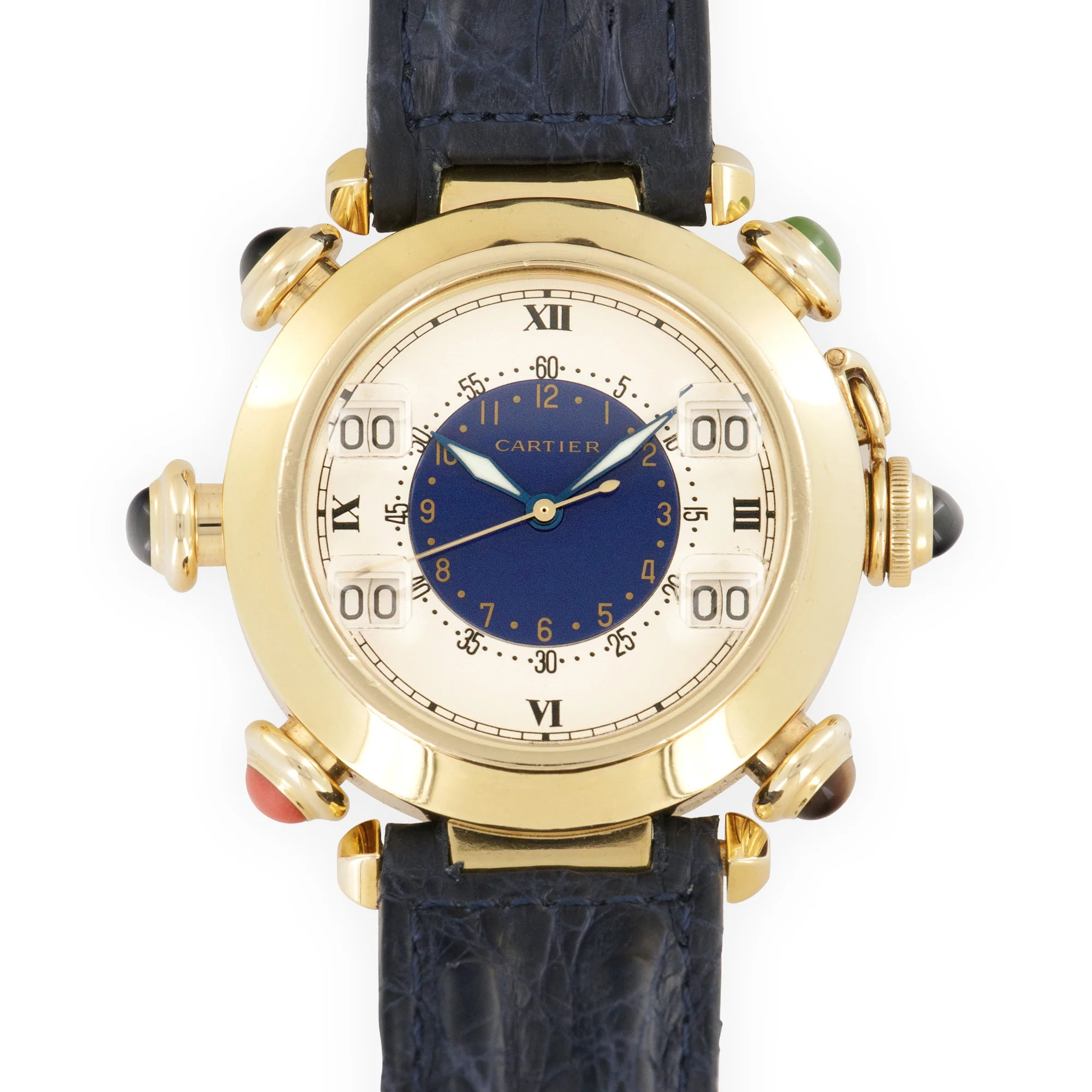 Cartier Yellow Gold Pasha Golf Automatic Watch