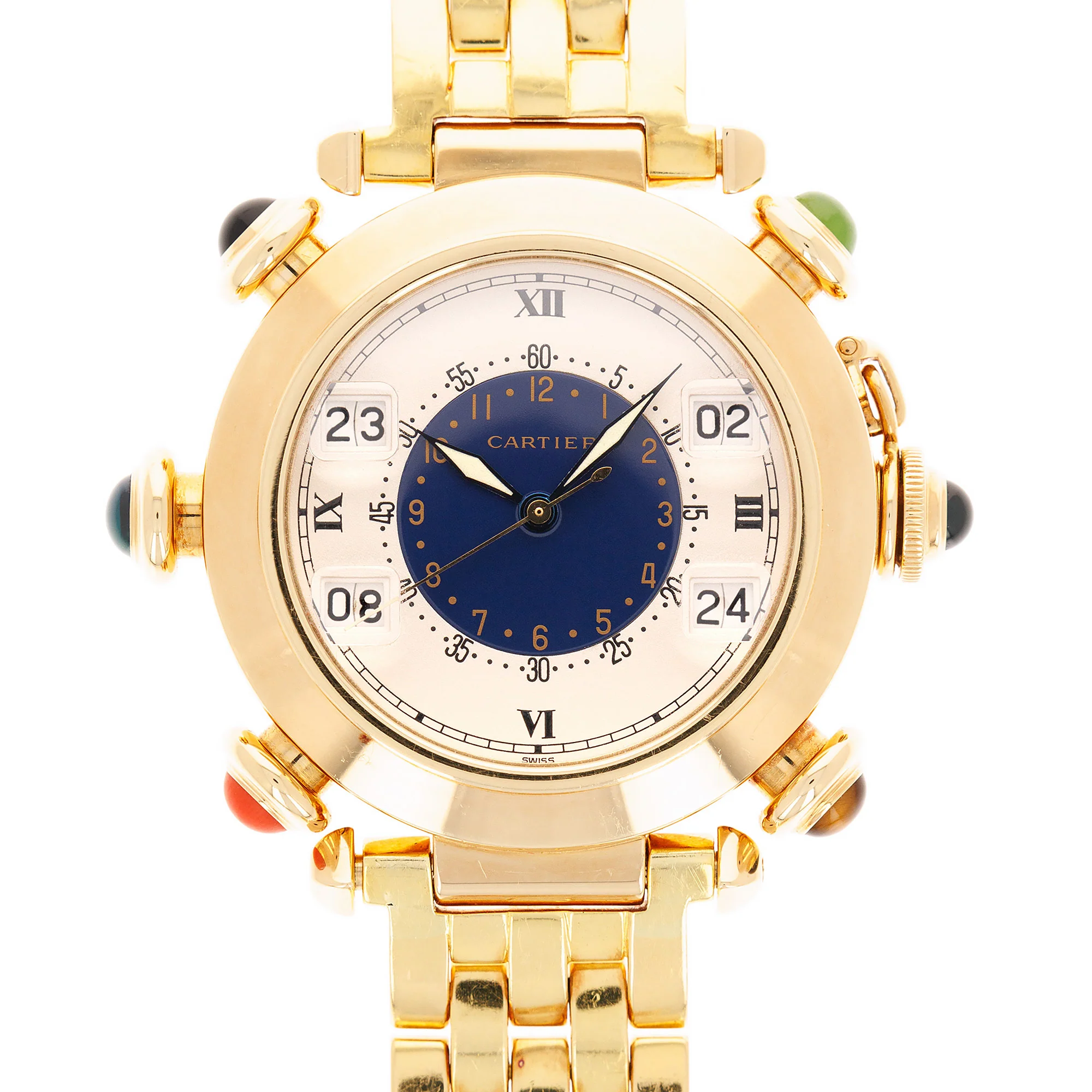 Cartier Yellow Gold Pasha Golf Ref. 0955