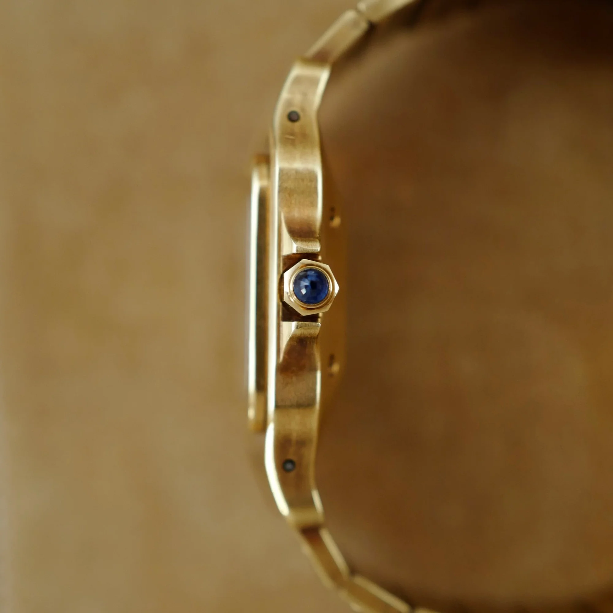 Cartier Yellow Gold Santos Carree Auto Ref. 2960 in Superb Condition (New Arrival) - Image 5