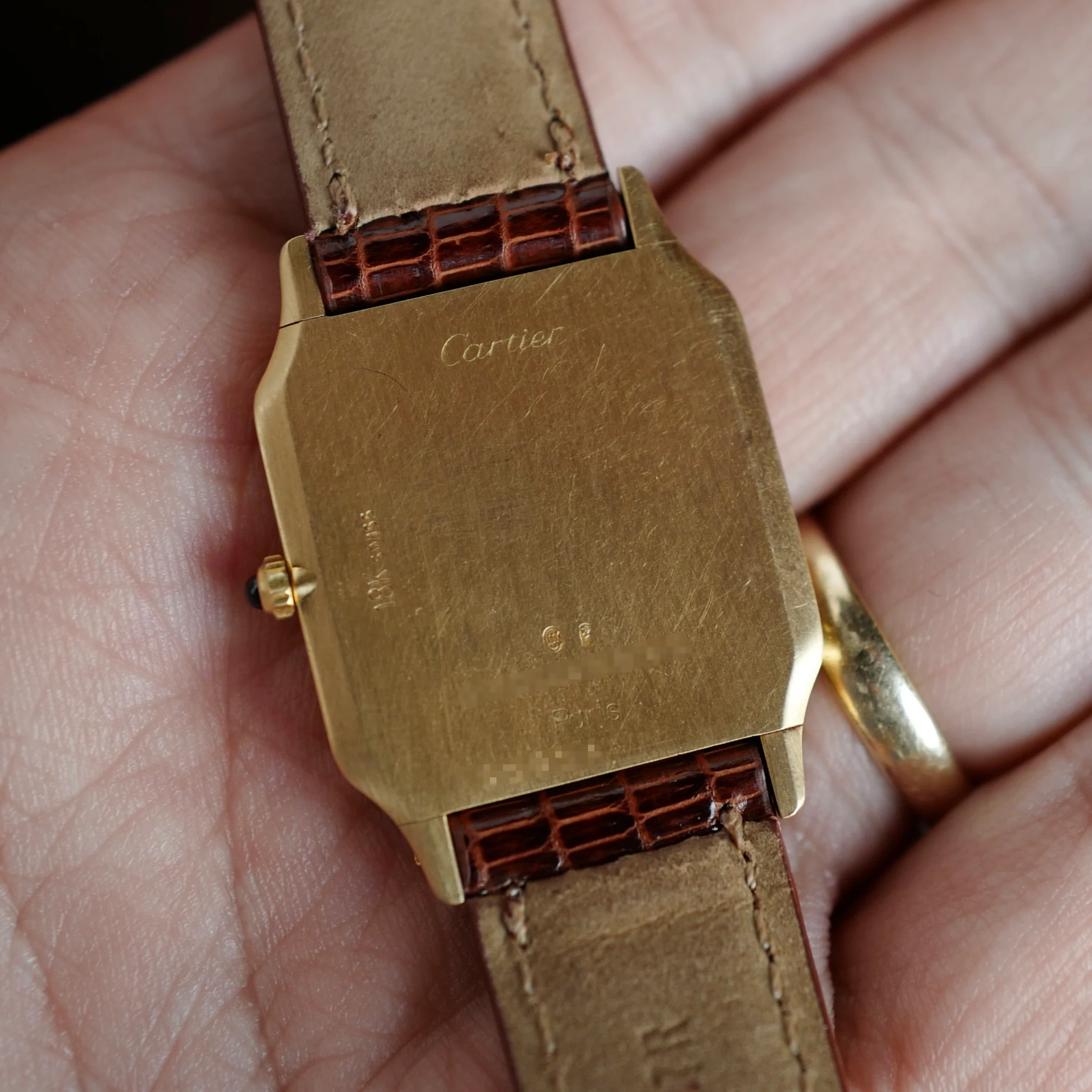 Cartier Yellow Gold Santos Dumont (NEW ARRIVAL) - Image 3
