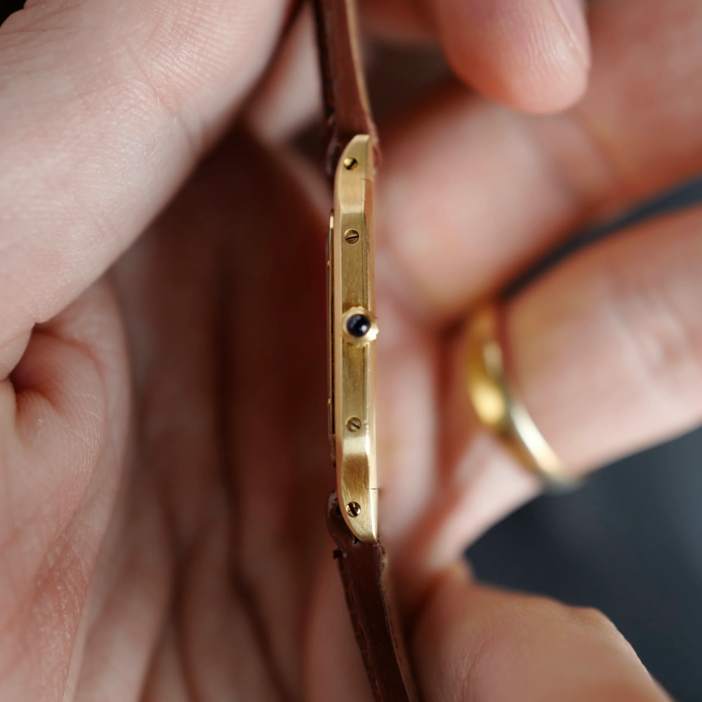 Cartier Yellow Gold Santos Dumont (NEW ARRIVAL) - Image 5