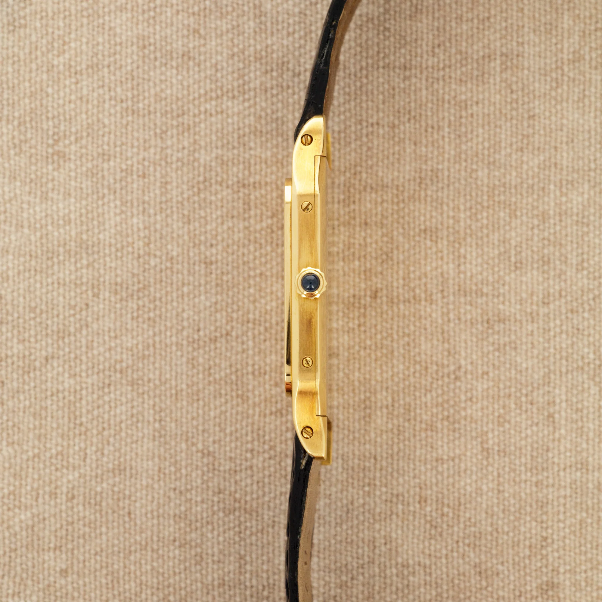 Cartier Yellow Gold Santos Dumont Ref. 1576 - Image 7