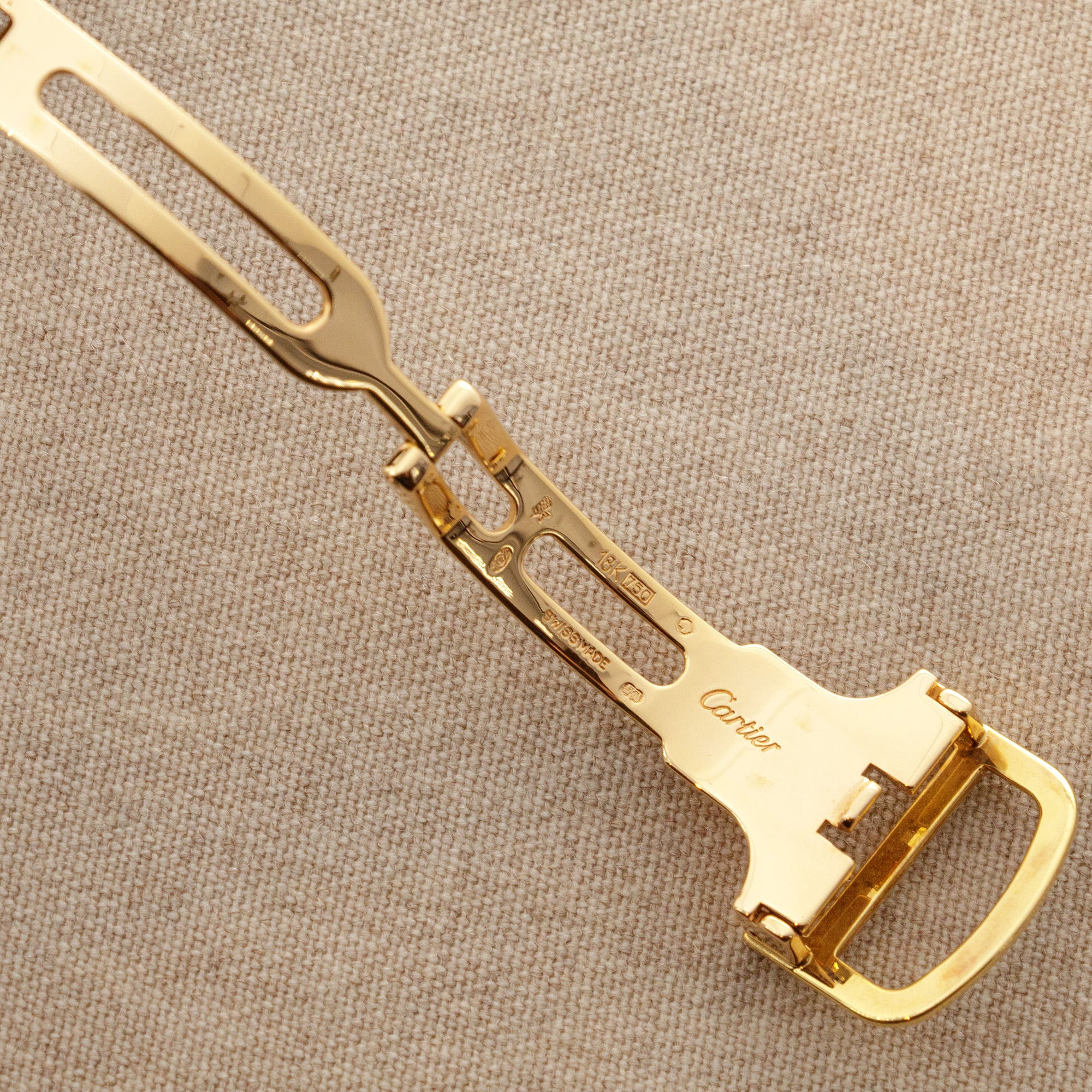Cartier Yellow Gold Santos Dumont Ref. 1576 - Image 8