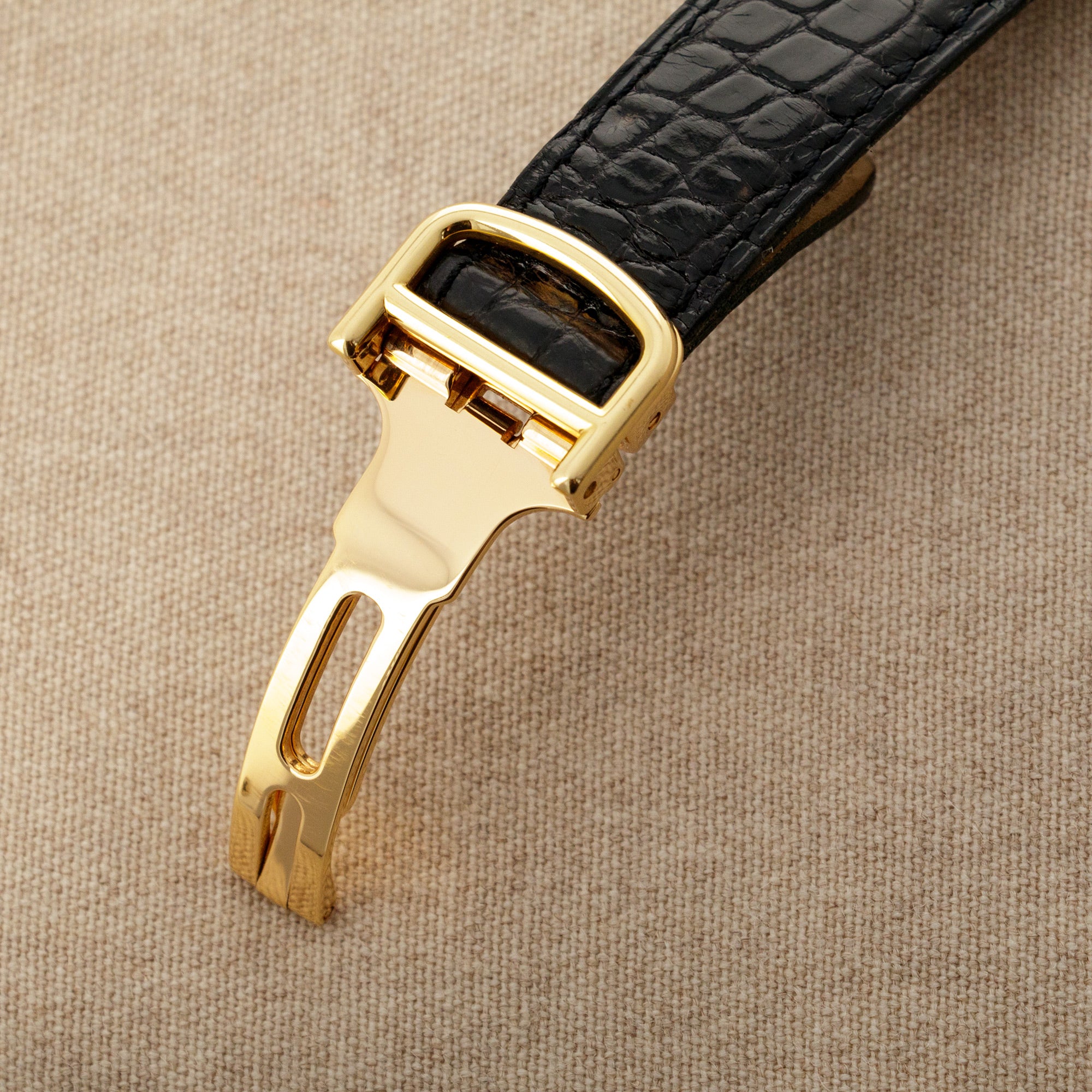 Cartier Yellow Gold Santos Dumont Ref. 1576 - Image 9
