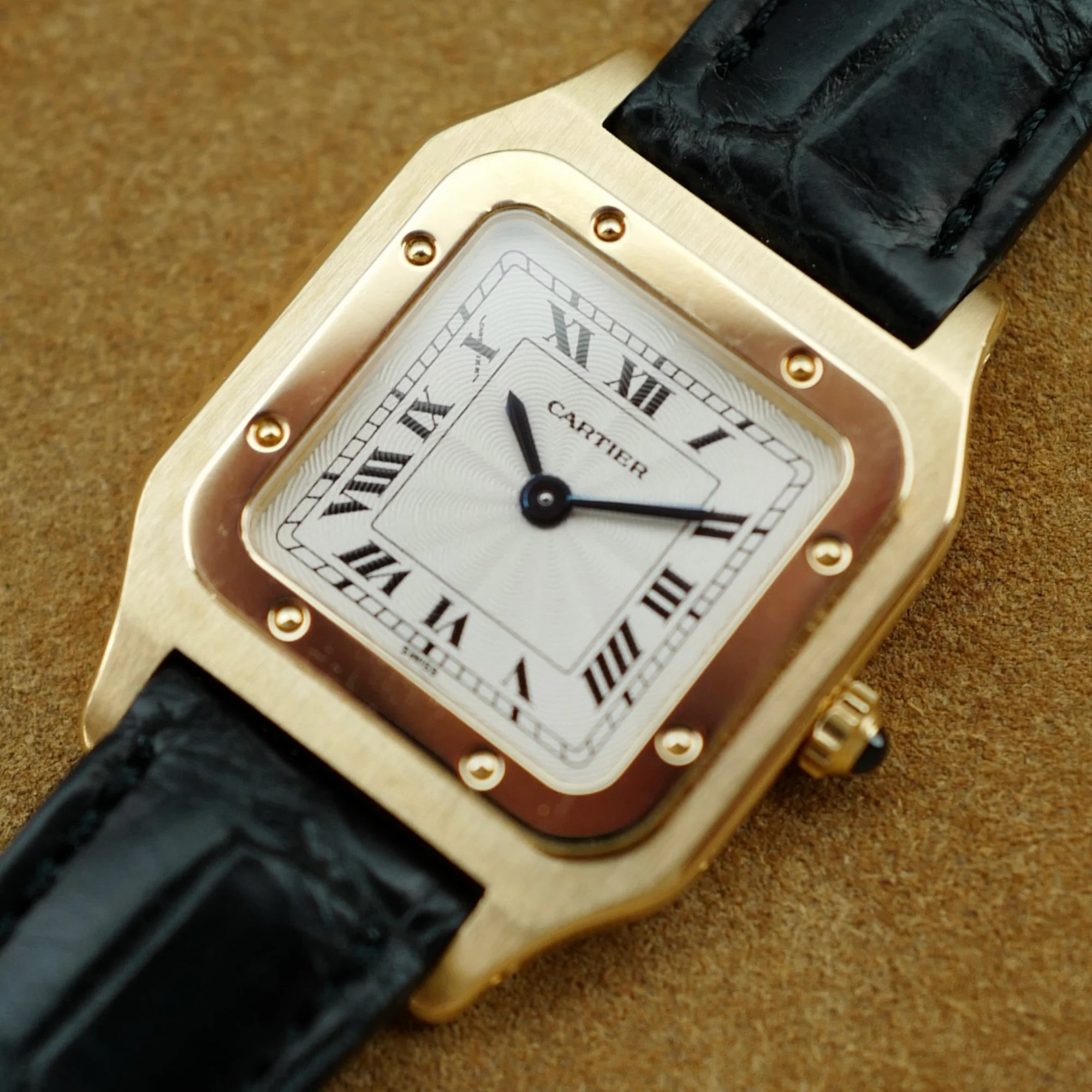 Cartier Yellow Gold Santos Dumont Ref. 821053 - Image 6