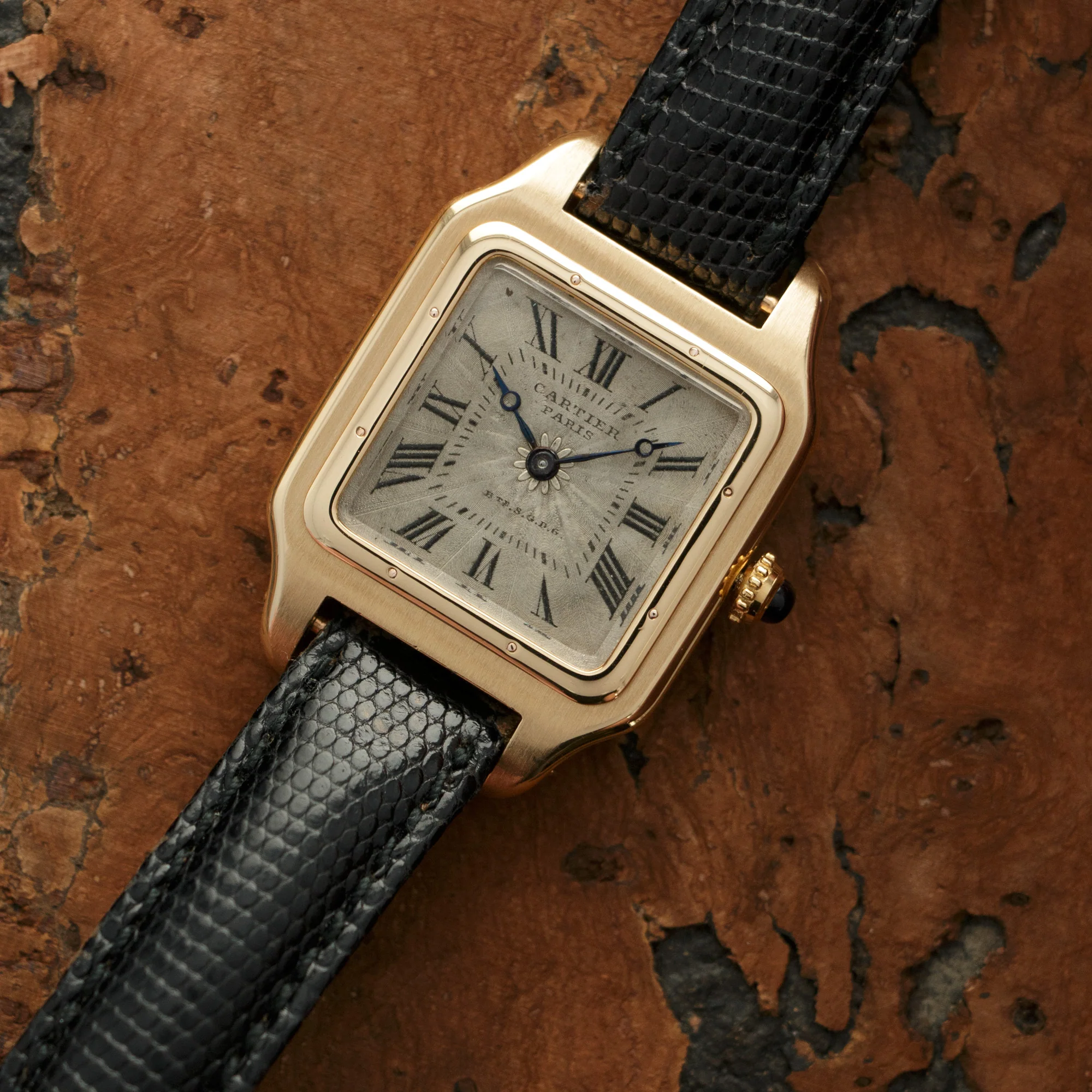 Cartier Yellow Gold Santos Watch, Circa 1922 - Image 2