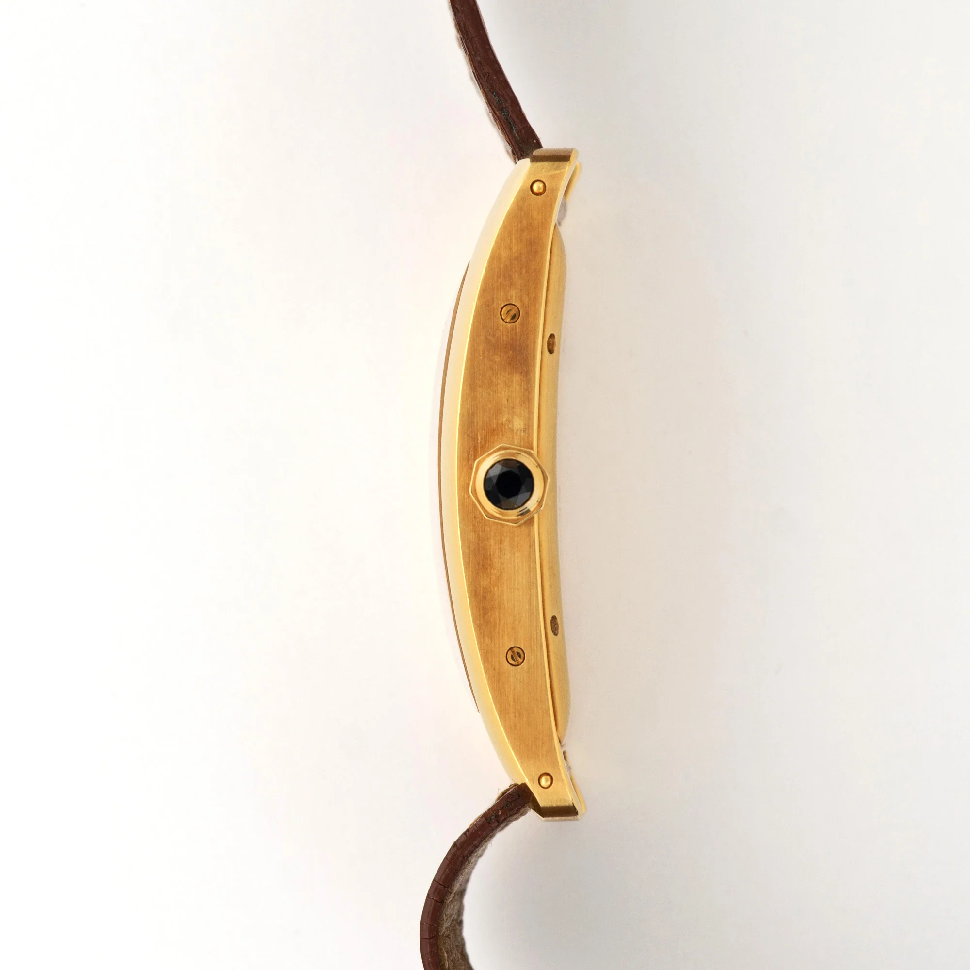 Cartier Yellow Gold Tank Americaine Automatic Strap Watch - Image 3