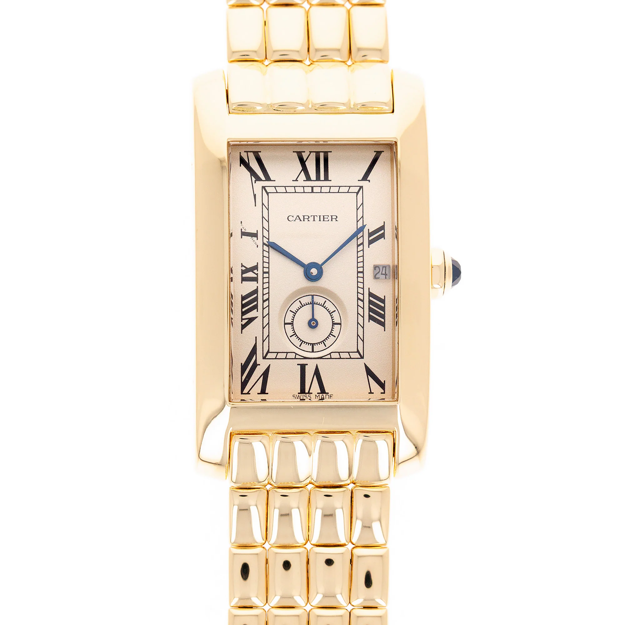 Cartier Yellow Gold Tank Americaine Ref. W26001C9