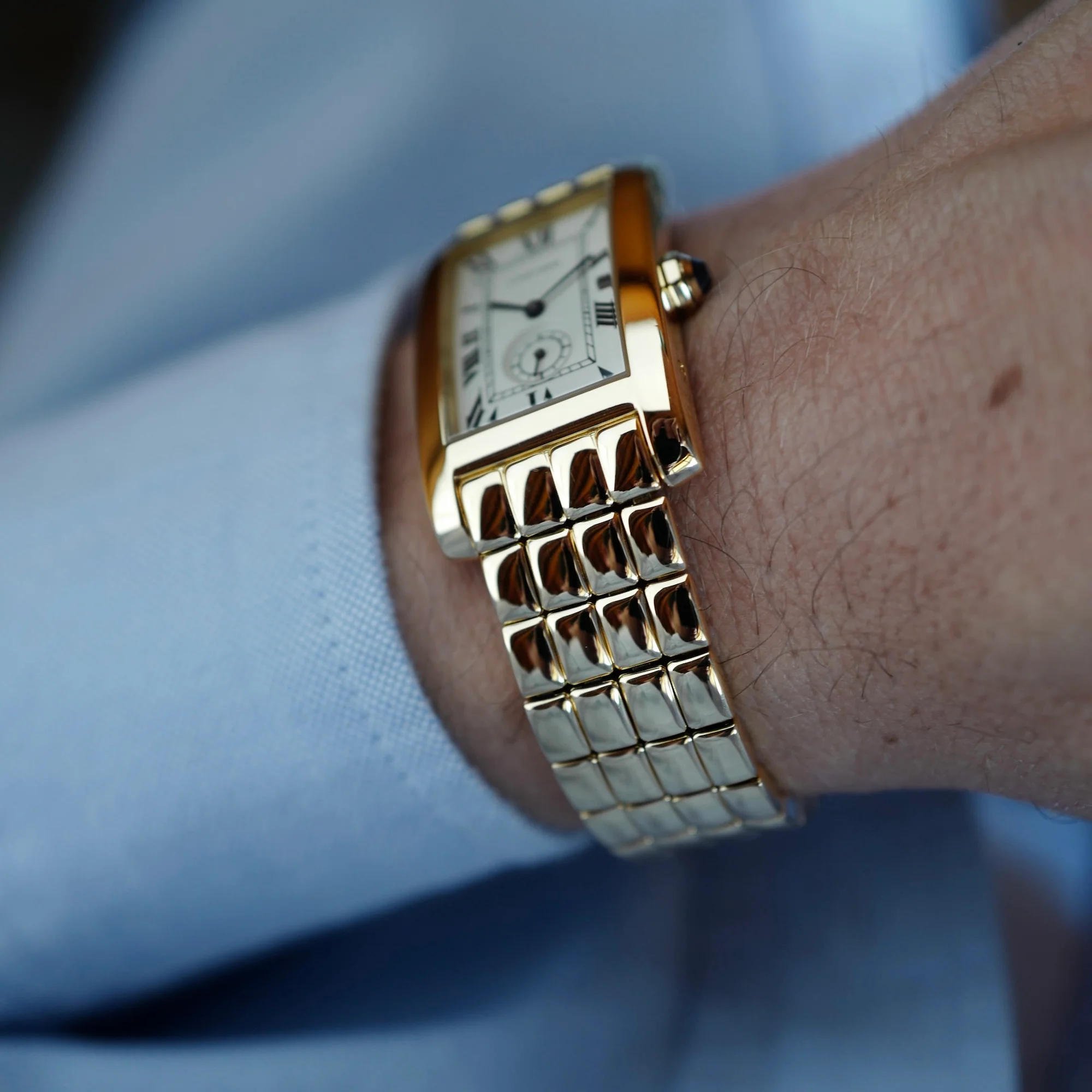 Cartier Yellow Gold Tank Americaine Ref. W26001C9 - Image 5