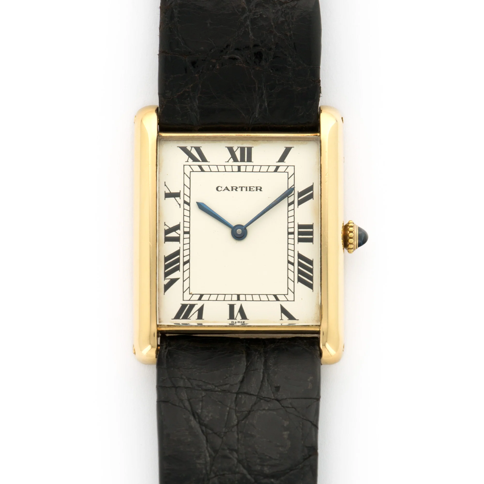 Cartier Yellow Gold Tank Automatic Watch