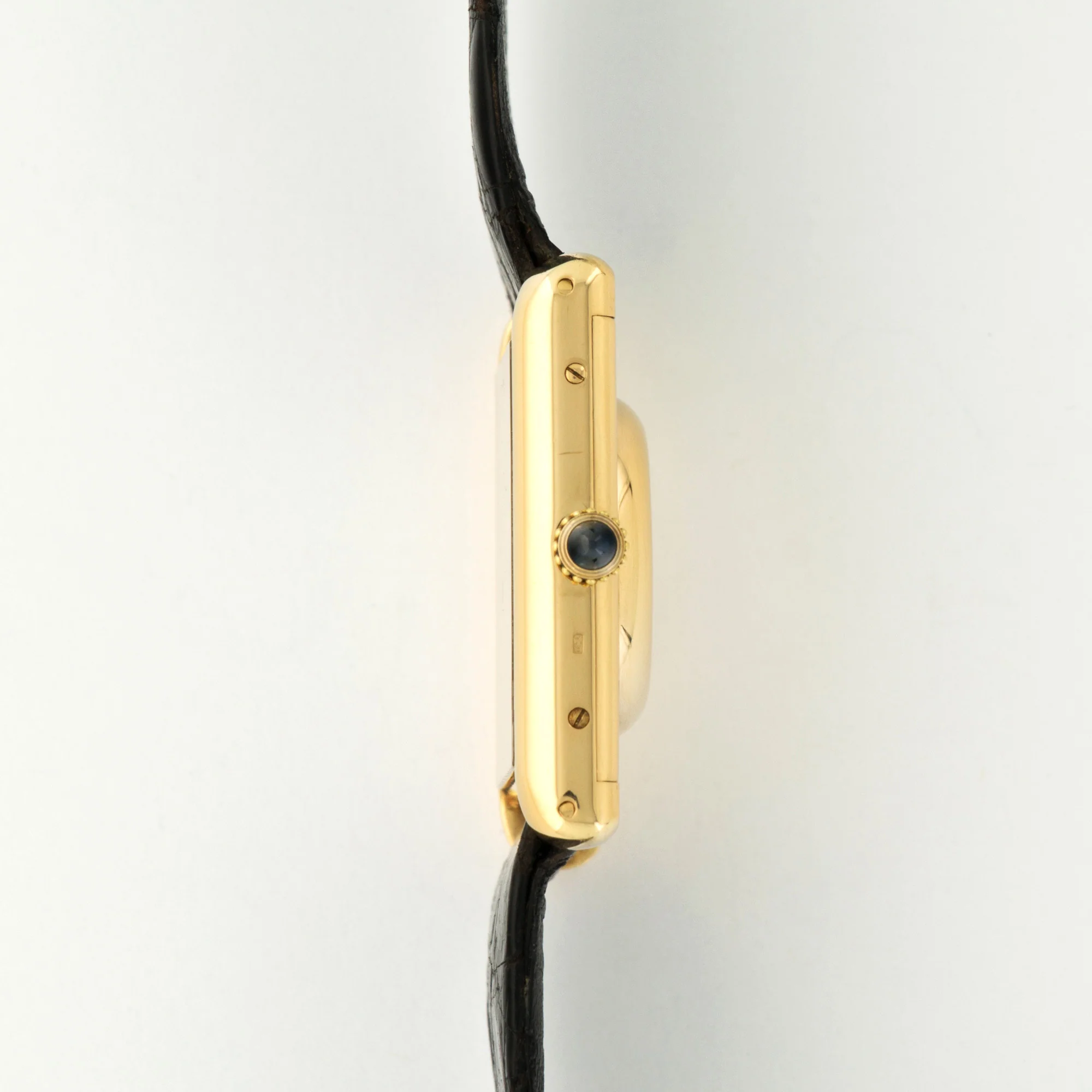 Cartier Yellow Gold Tank Automatic Watch - Image 3