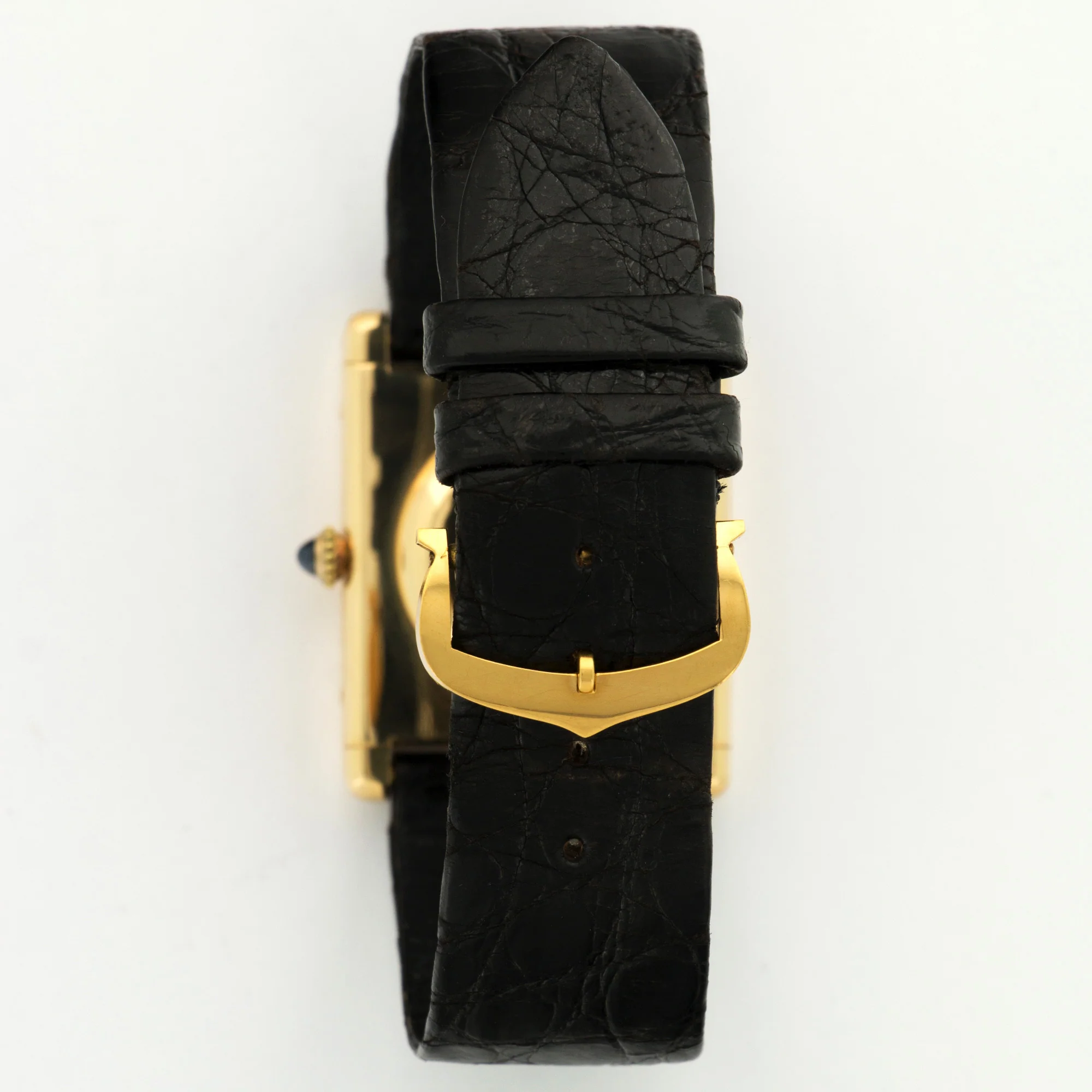 Cartier Yellow Gold Tank Automatic Watch - Image 5