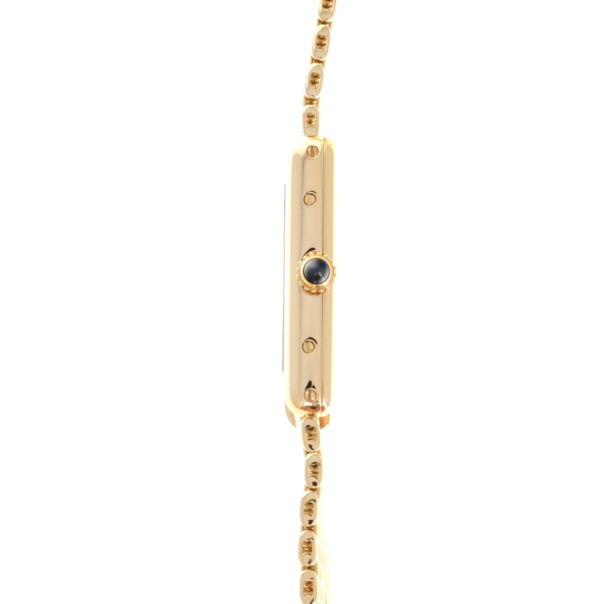 Cartier Yellow Gold Tank Louis Bracelet Watch with Original Box and Warranty - Image 3