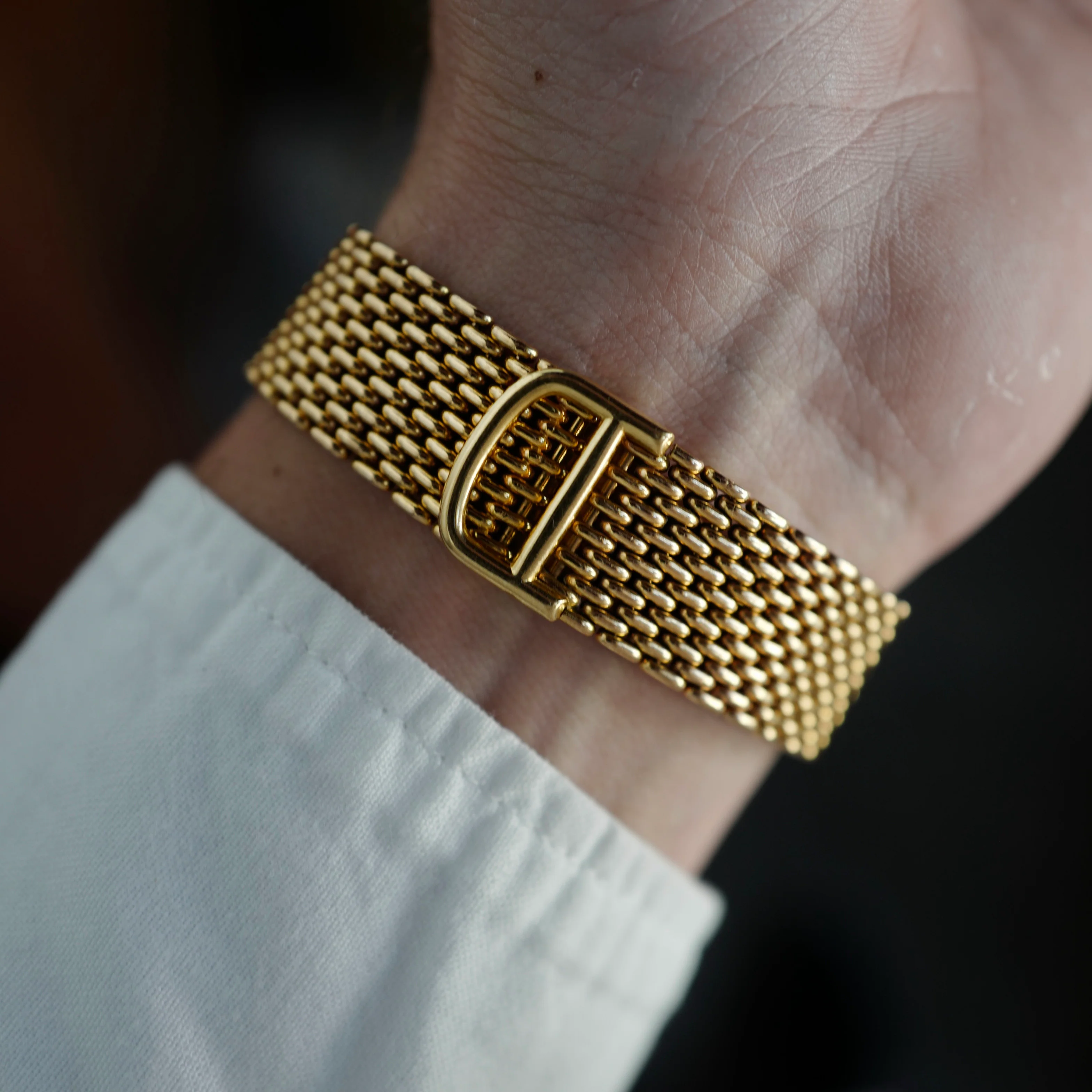 Cartier Yellow Gold Tank Ceinture Automatic Watch on Original Bracelet - Image 5