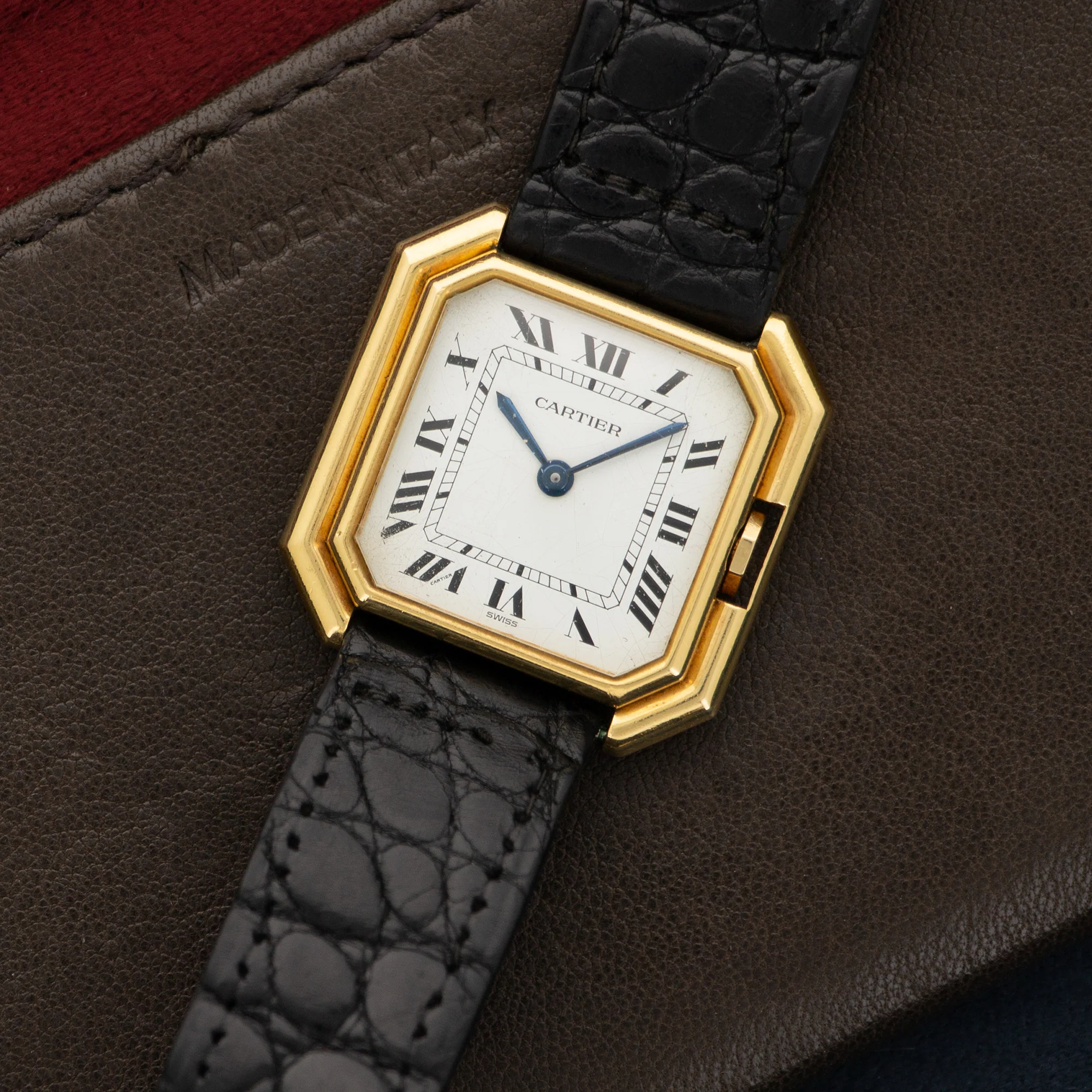 Cartier Yellow Gold Tank Ceinture Watch - Image 2