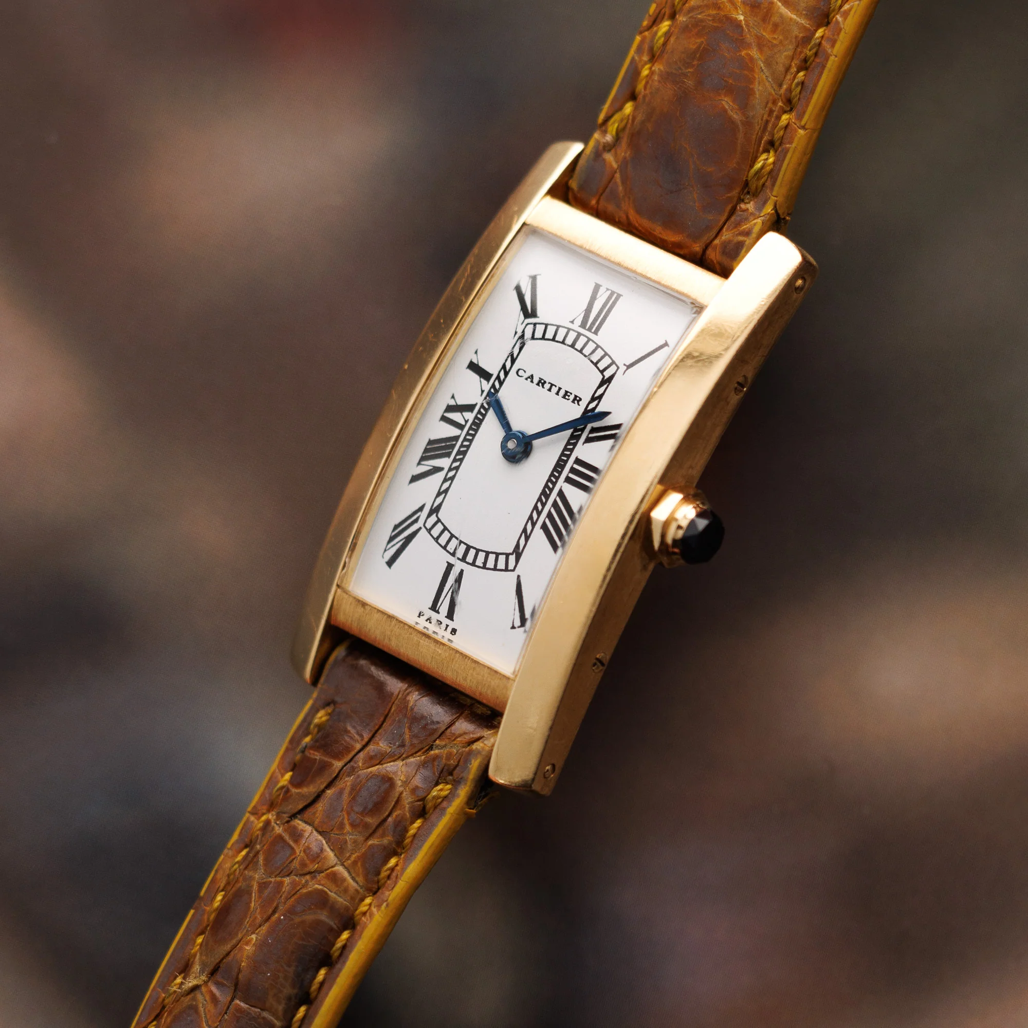Cartier Yellow Gold Tank Cintree - Image 2
