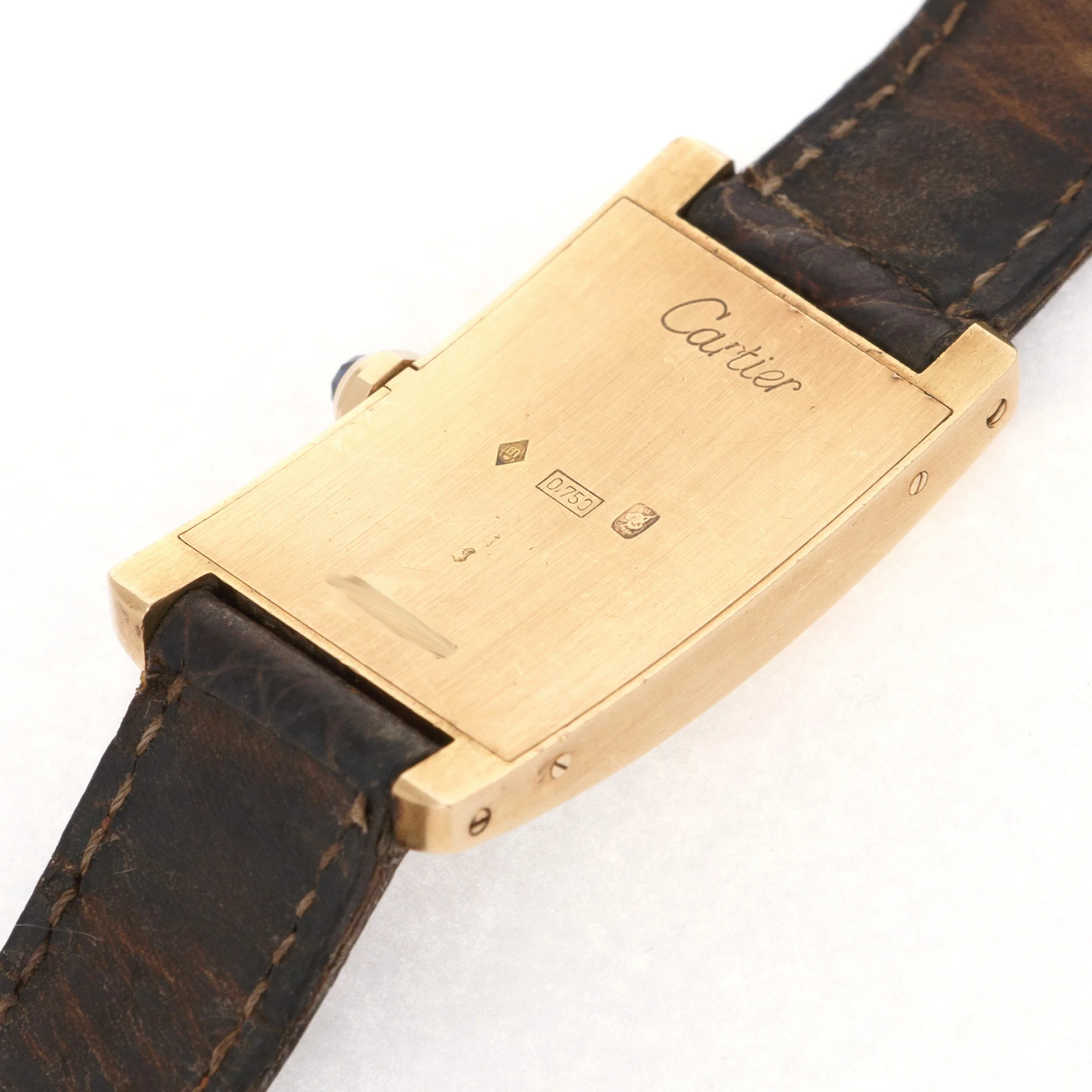 Cartier Yellow Gold Tank Cintree - Image 6